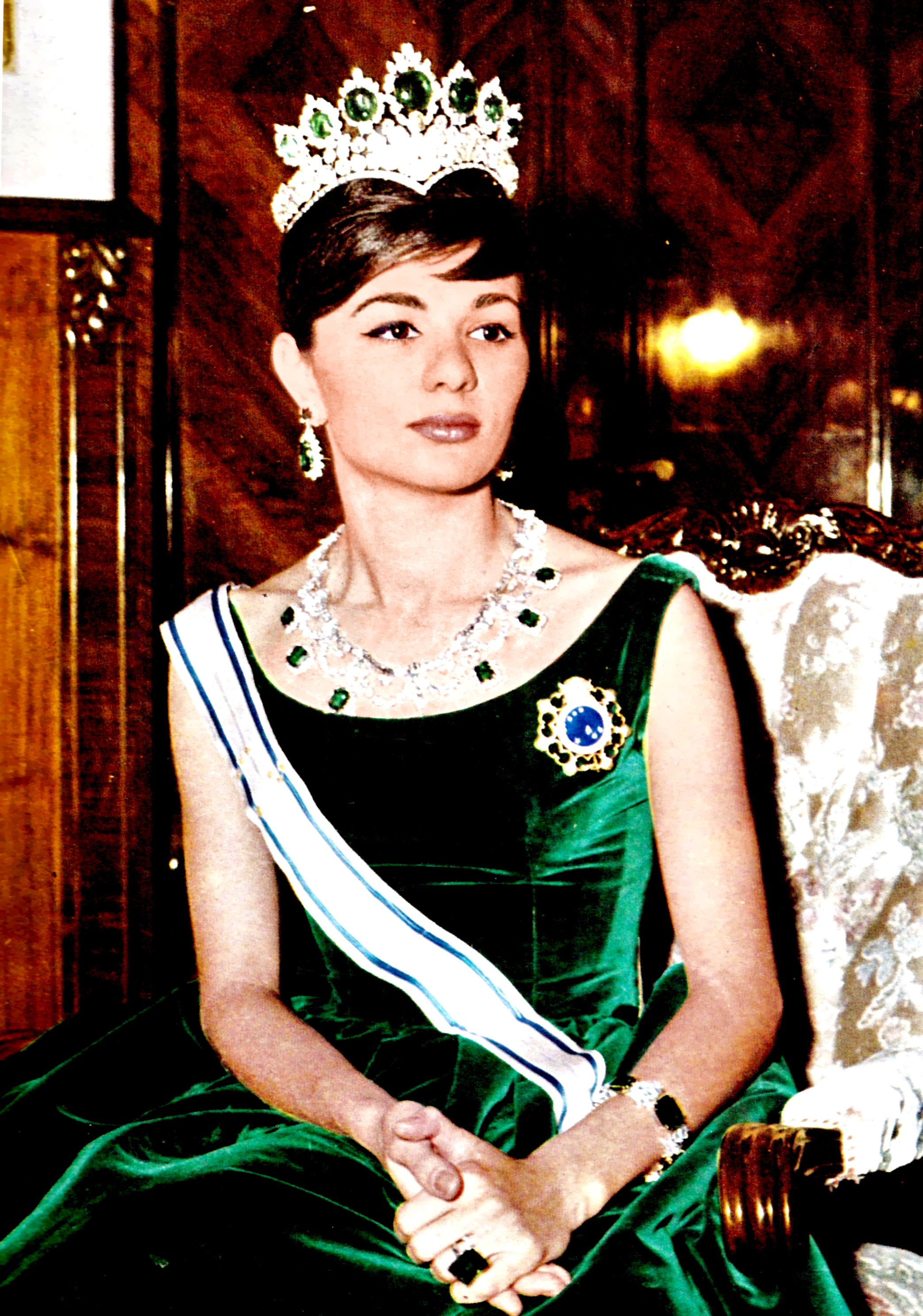 Farah Pahlavi 1962.