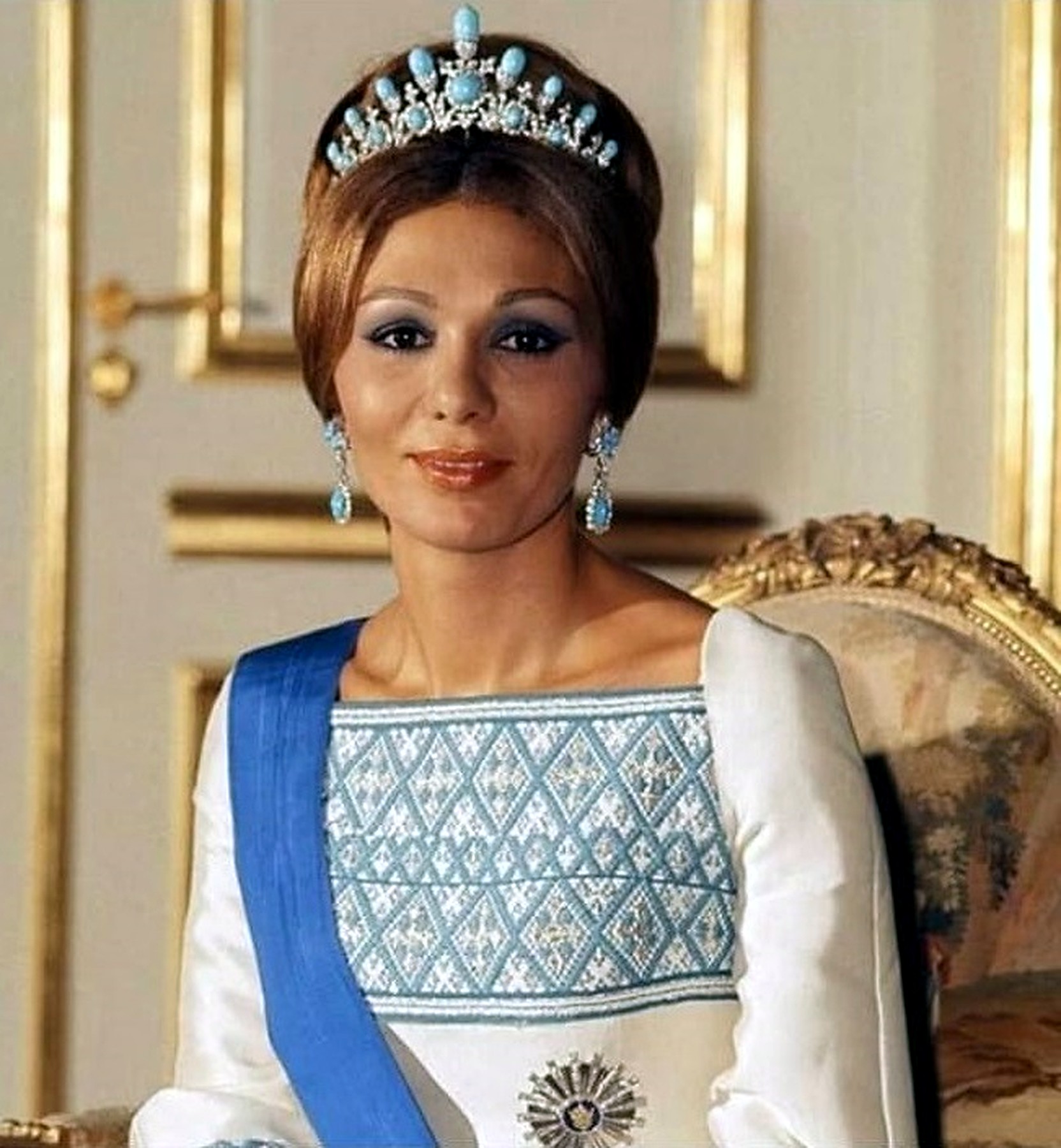 Farah Pahlavi 1972.