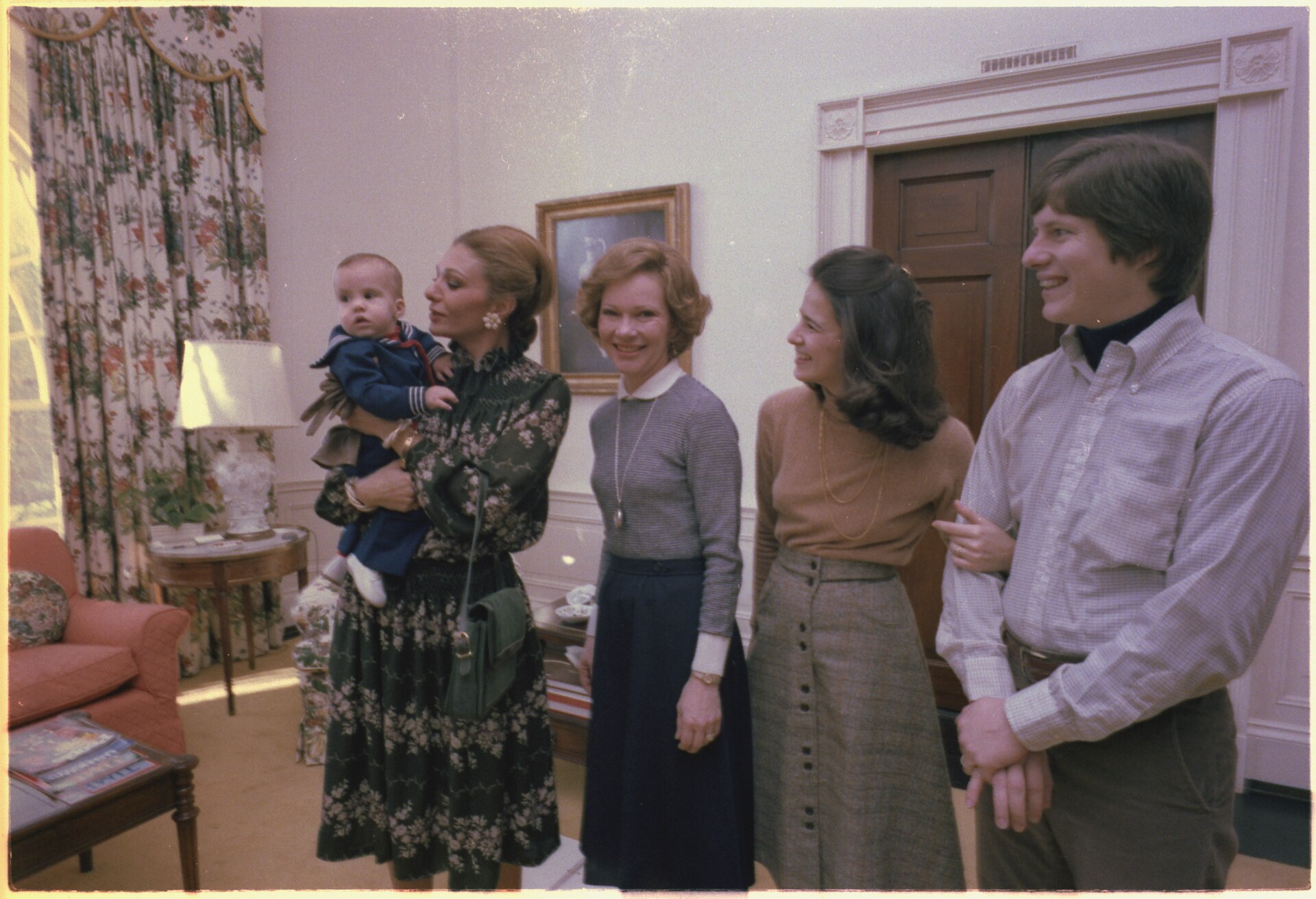 Farah Pahlavi And Rosalynn Carter.