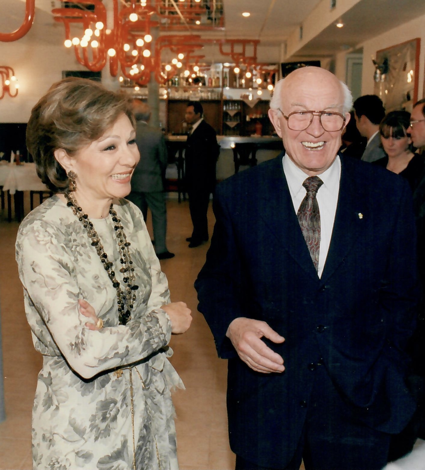 Frič Jaroslav And Farah Diba Pahlavi.