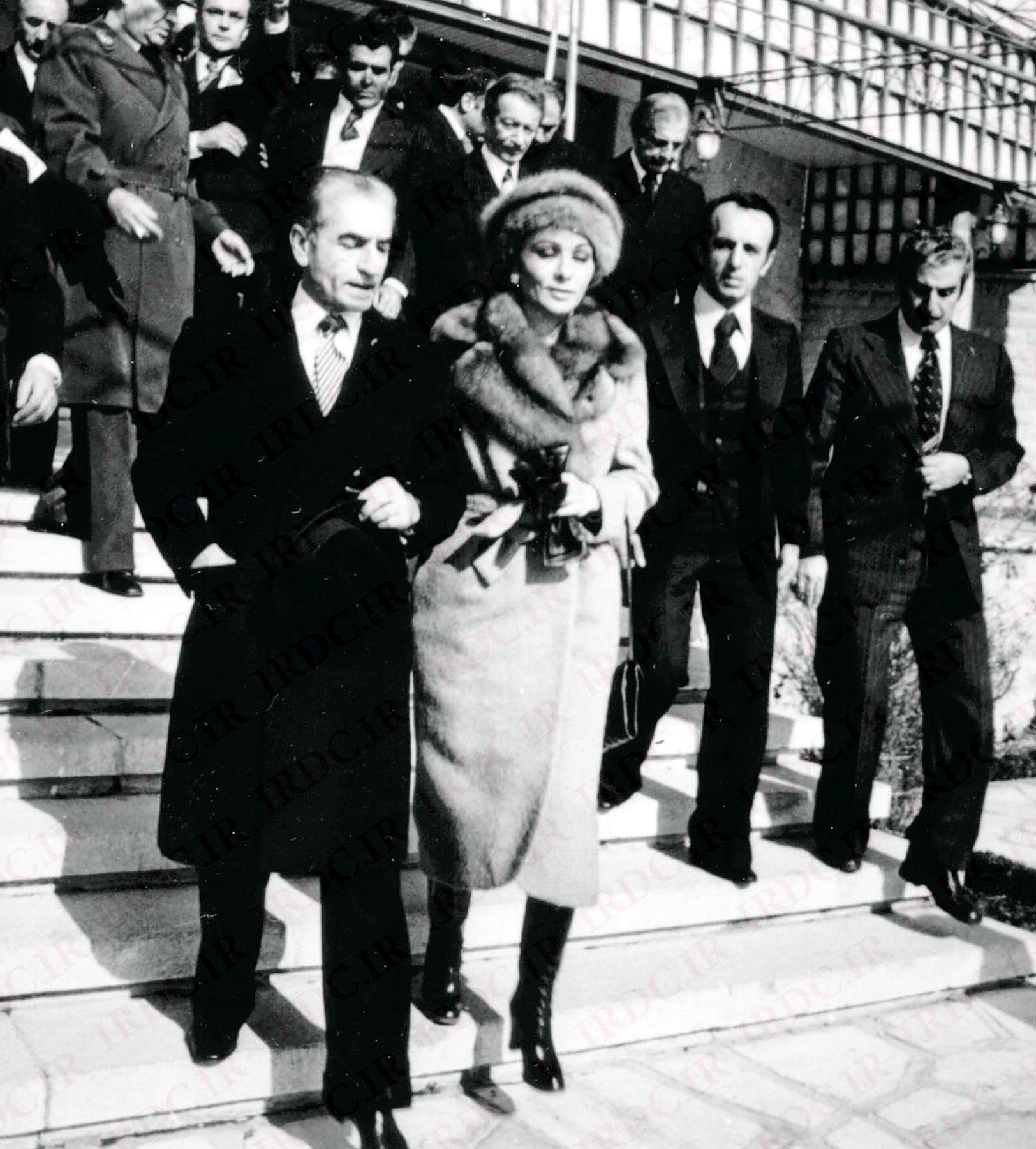 Shah And Shahbanu Leaving Iran 16 January 1979.