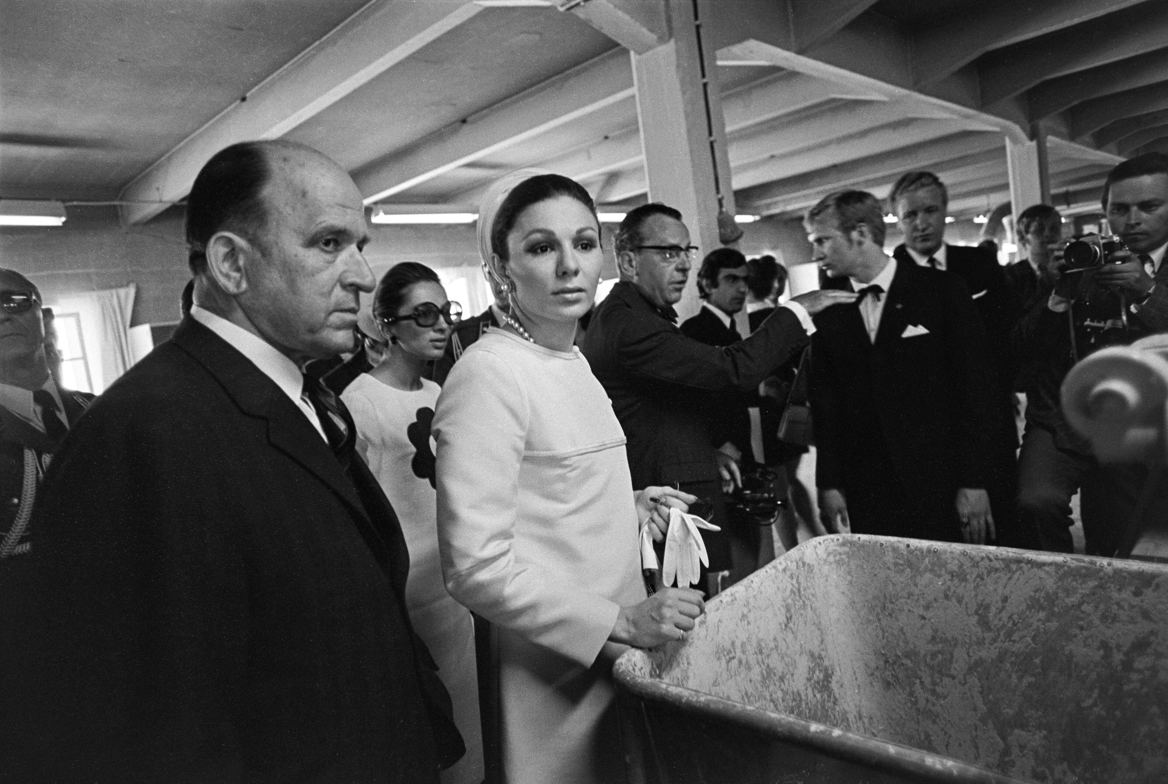 Shah Mohammad Reza Pahlavi And Farah Diba In Finland 1970 13.