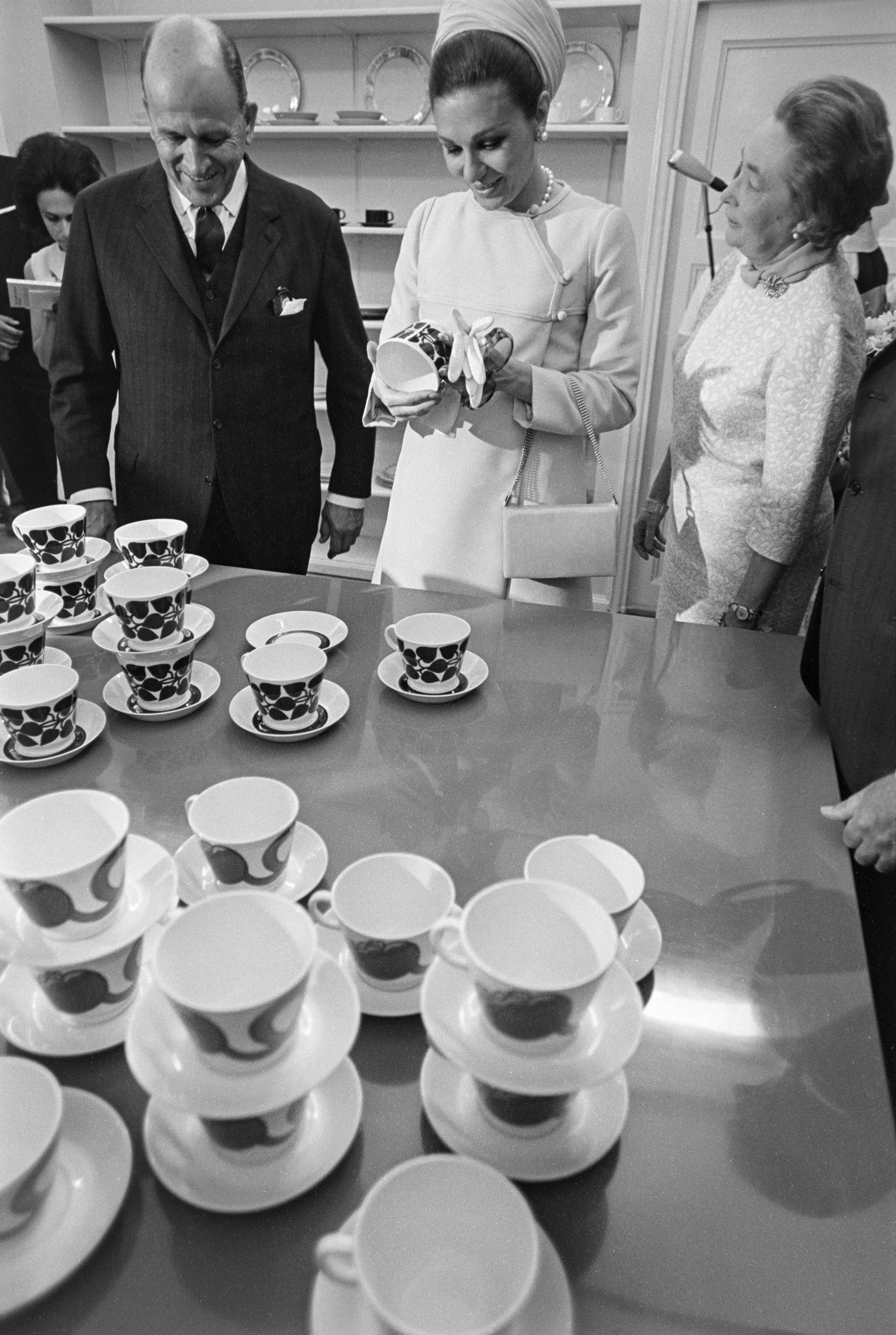Shah Mohammad Reza Pahlavi And Farah Diba In Finland 1970 15.