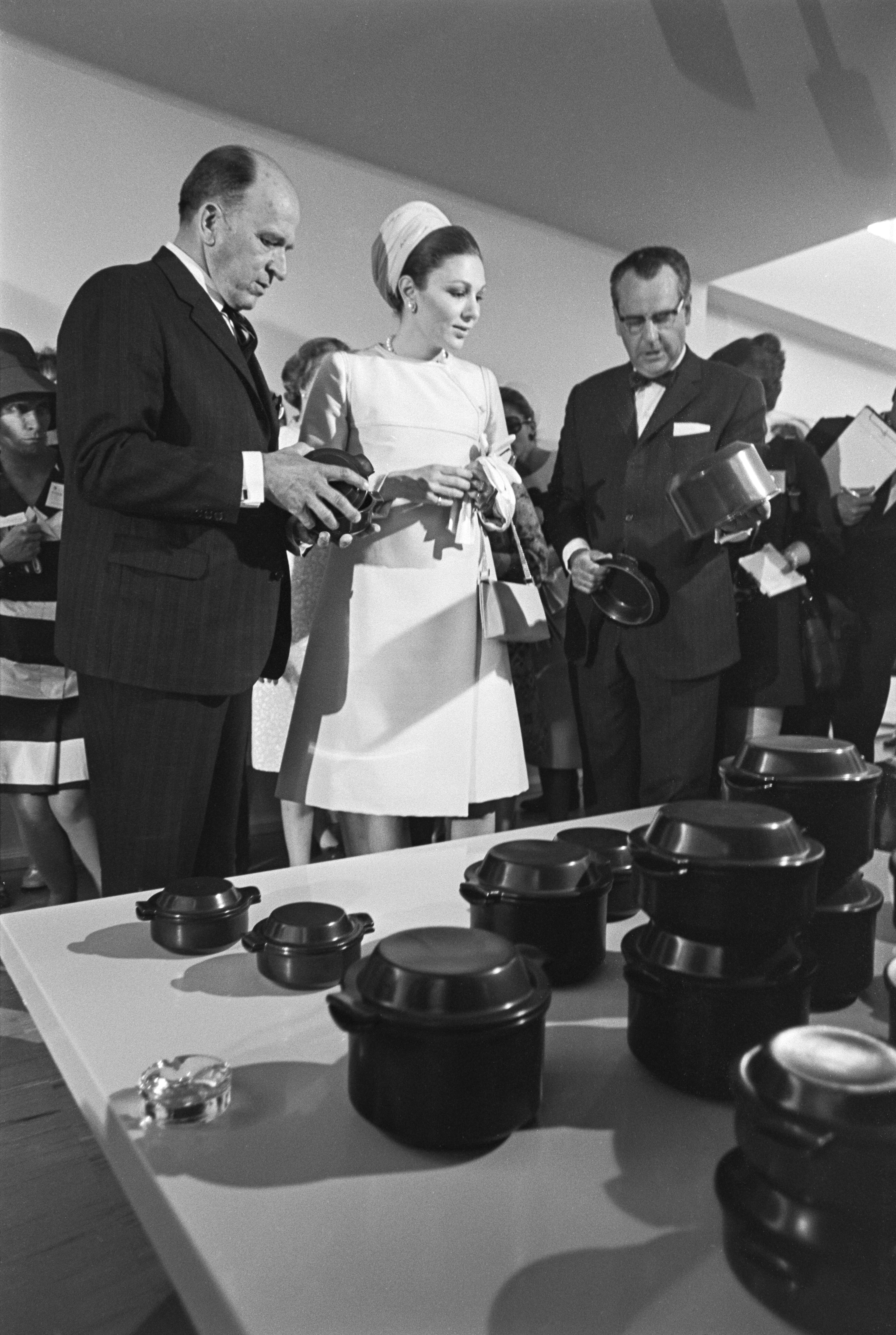 Shah Mohammad Reza Pahlavi And Farah Diba In Finland 1970 19.