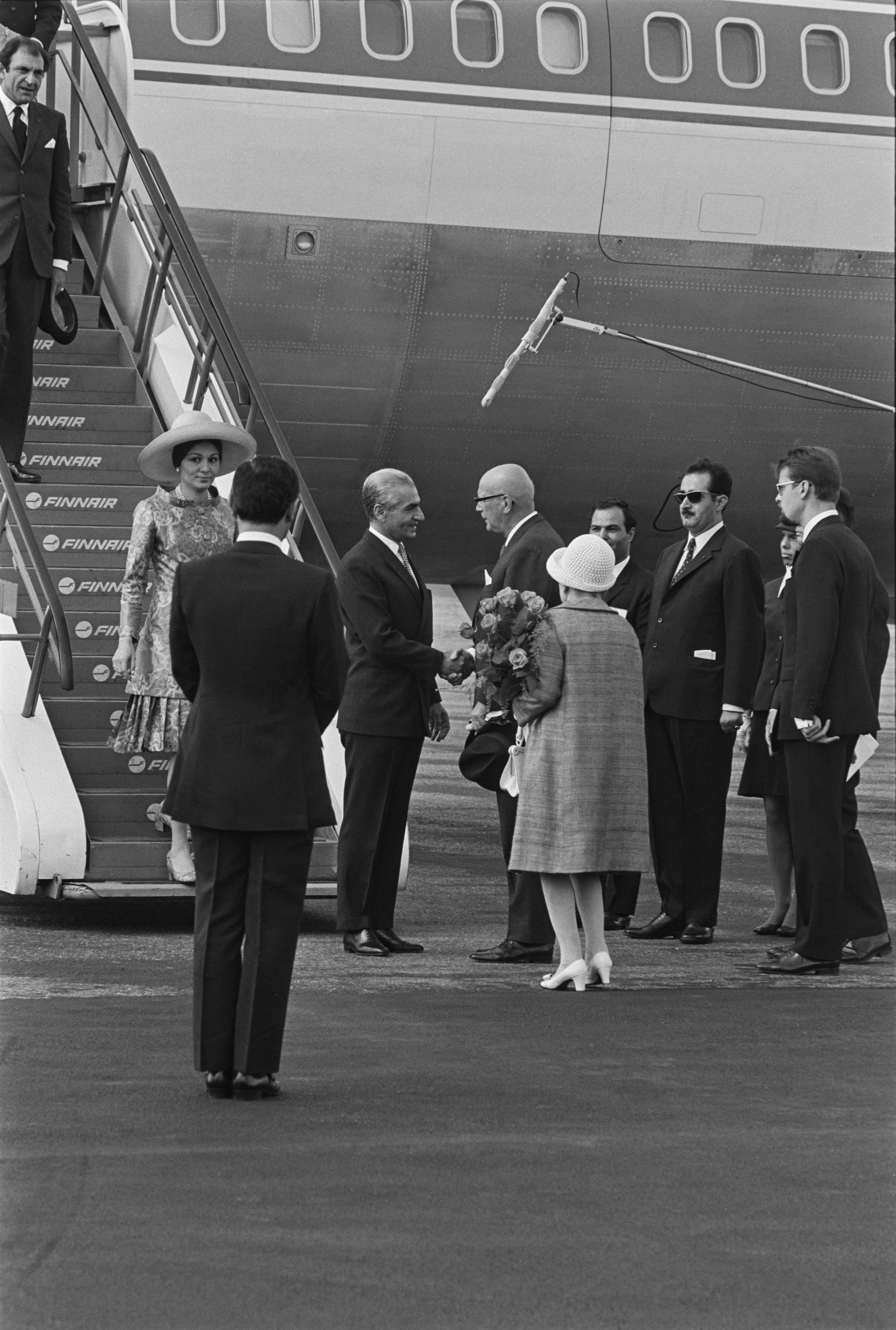 Shah Mohammad Reza Pahlavi And Farah Diba In Finland 1970 46.