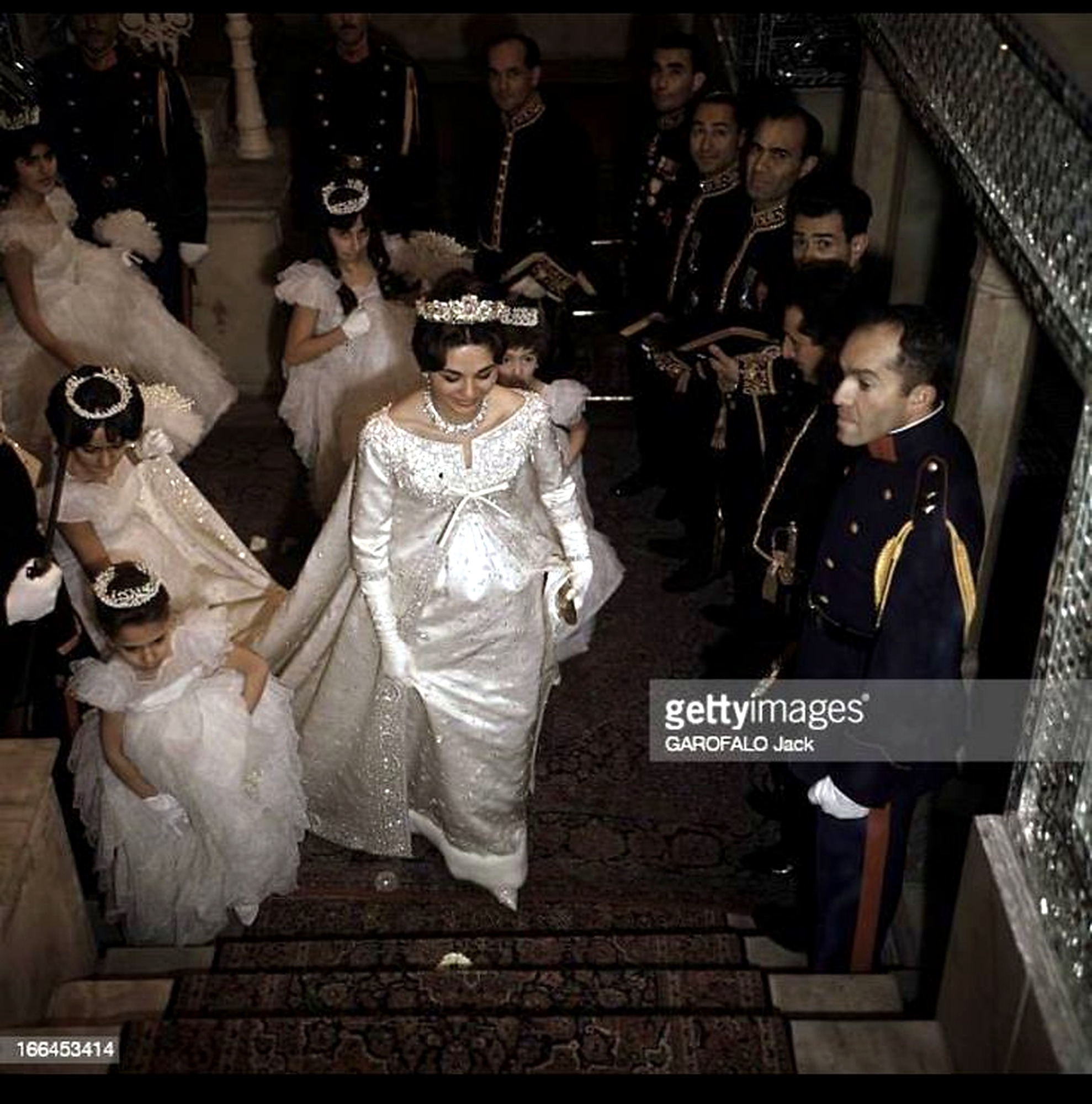 Farah on her wedding day.