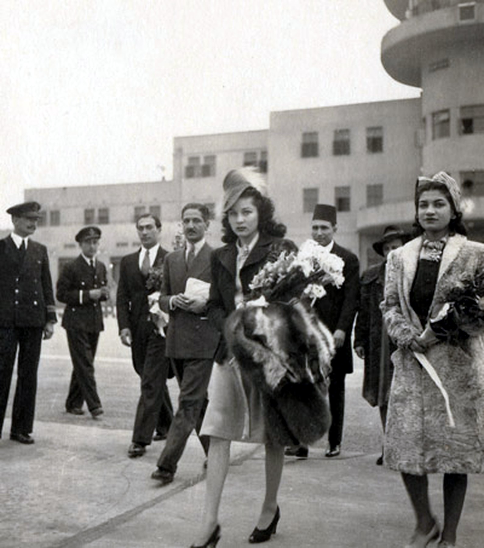 Princess Fawzia in Cairo.