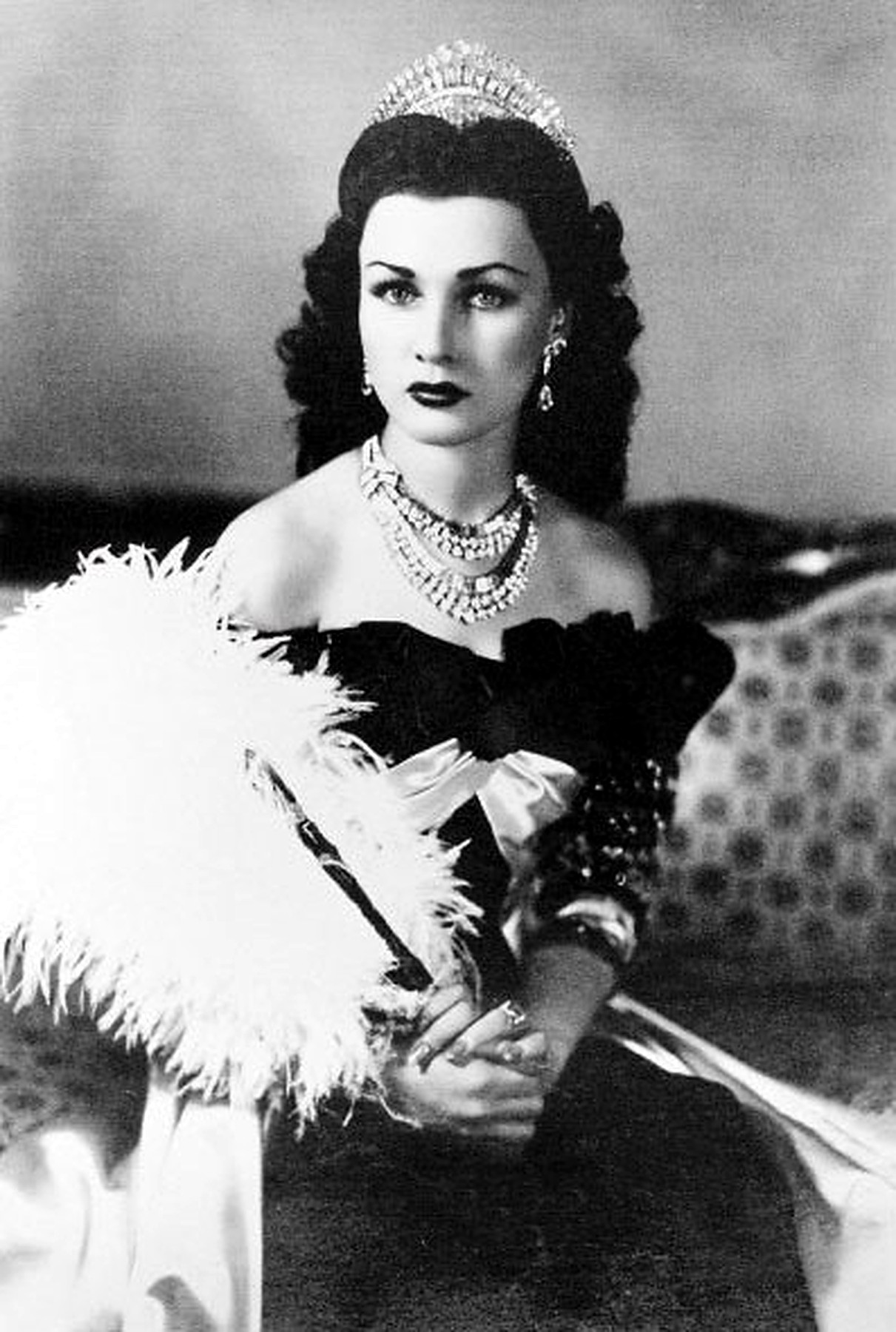 Princess Fawzia of Egypt.