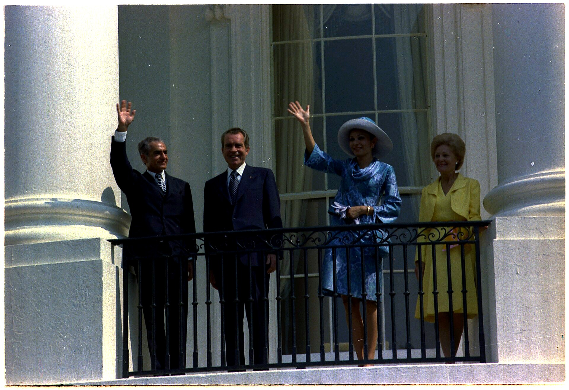 Arrival Ceremony Shah Of Iran.