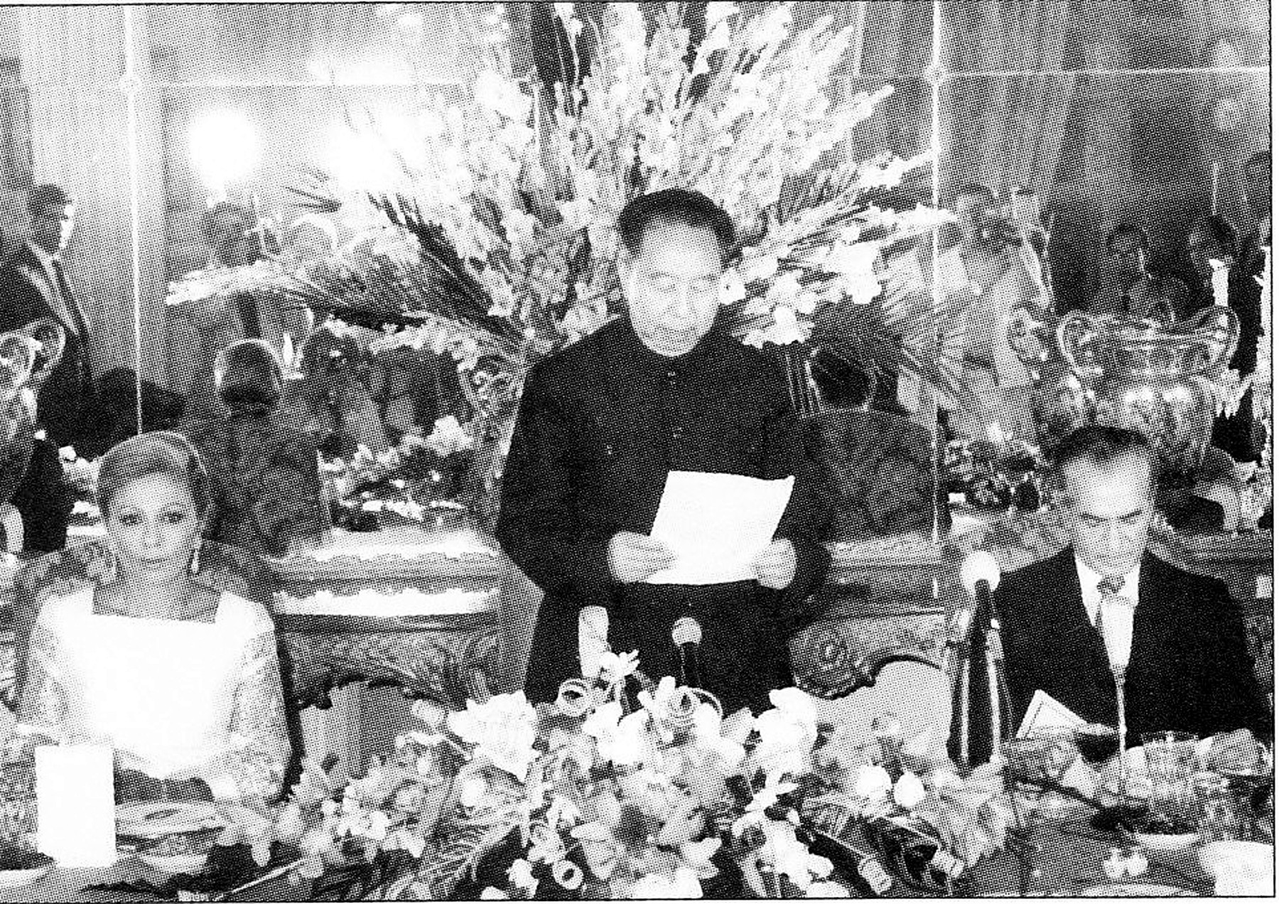 Hua Guofeng With Shah Mohammad Reza Pahlavi During A State Visit In Iran.