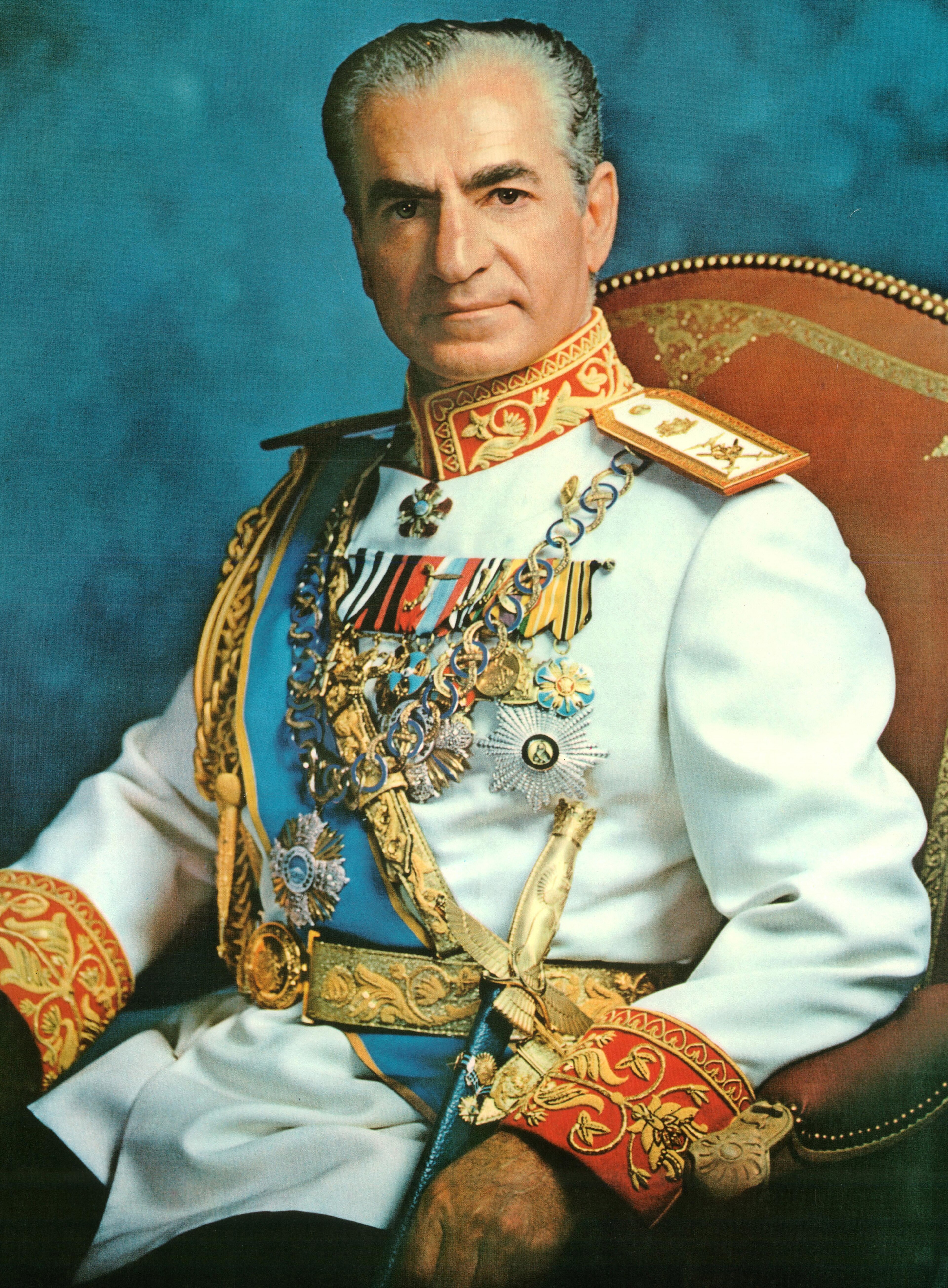 Mohammad Reza Pahlavi In 1973.