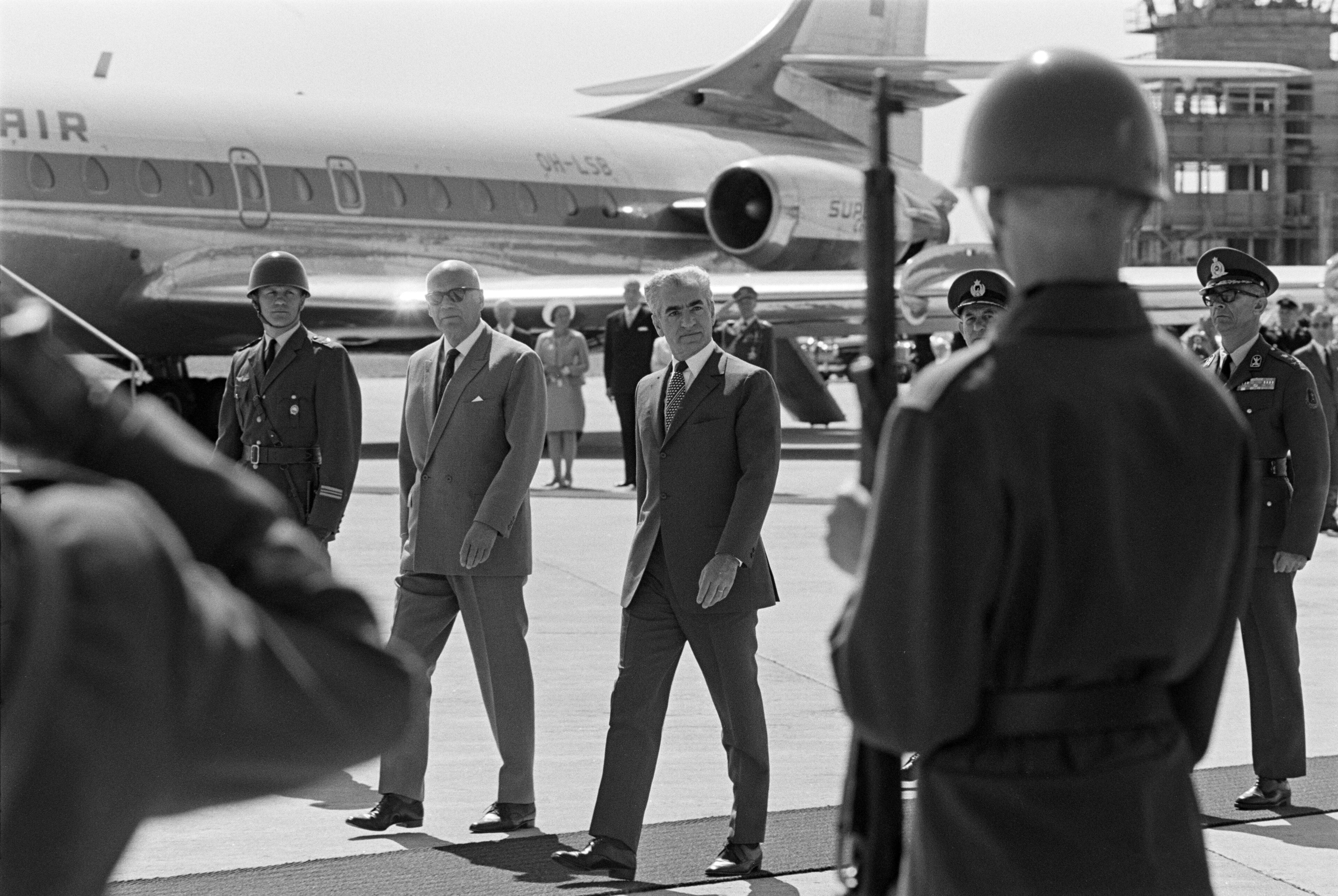 President Kekkonen And Shah Mohammad Reza Pahlavi 1970 10.