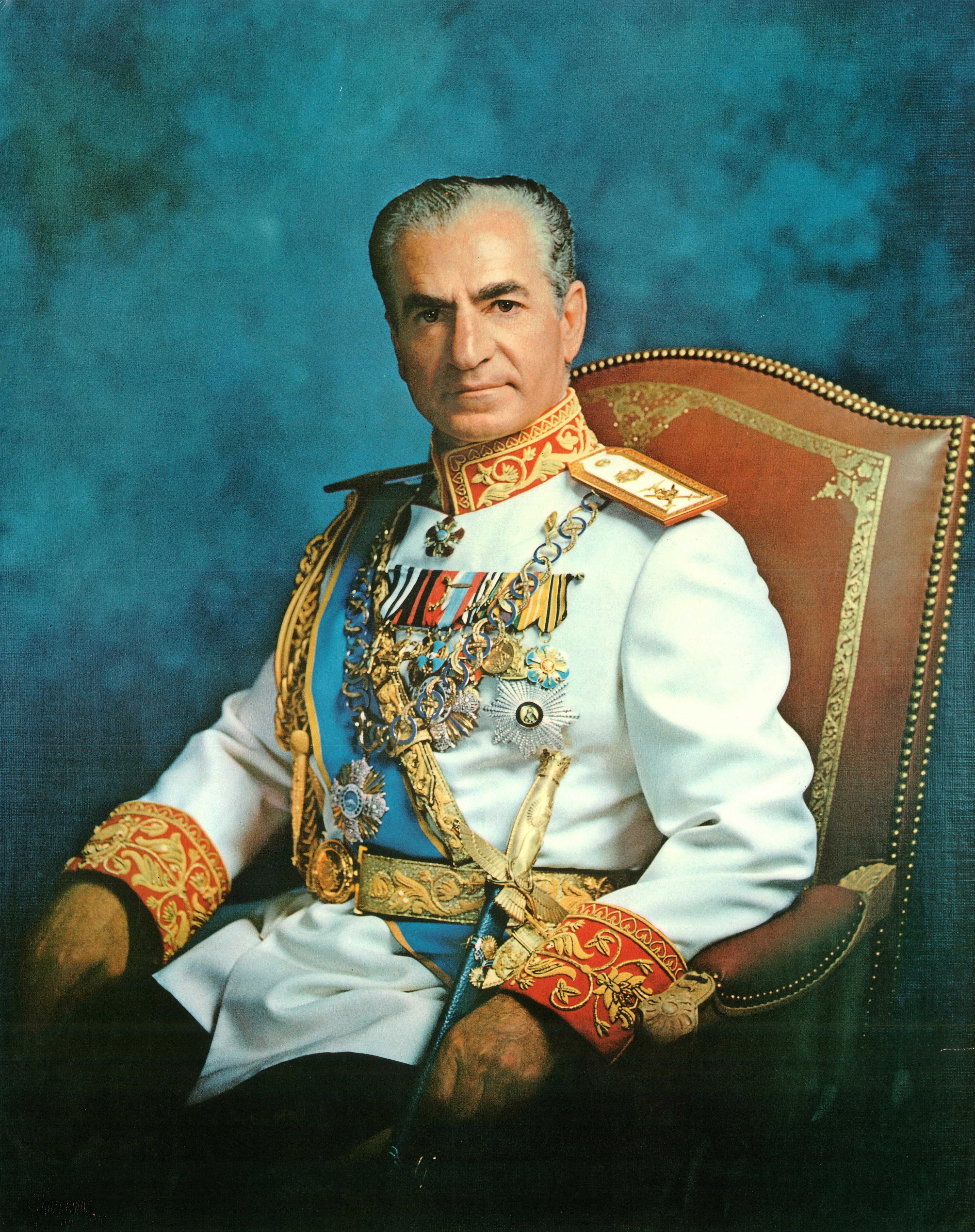 Shah Mohammad Reza Pahlavi 1973.