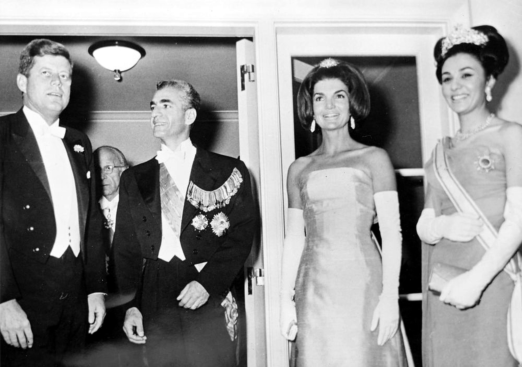Dinner In Honor Of President John F Kennedy And First Lady Jacqueline Kennedy At The Embas.