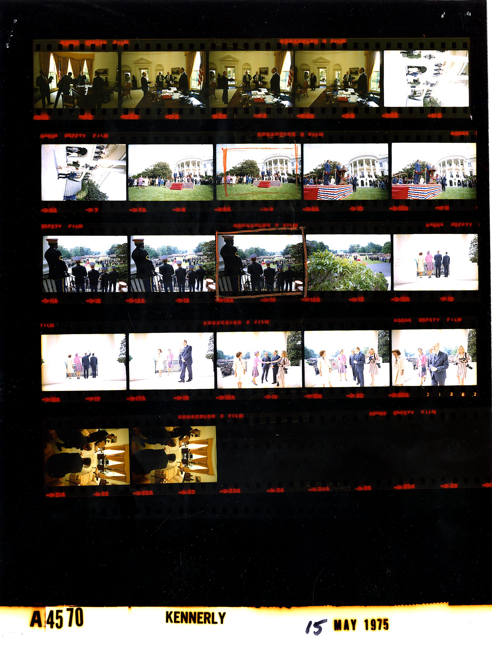 Ford A4570 Nlgrf Photo Contact Sheet 1975 05 15 Gerald Ford Library.