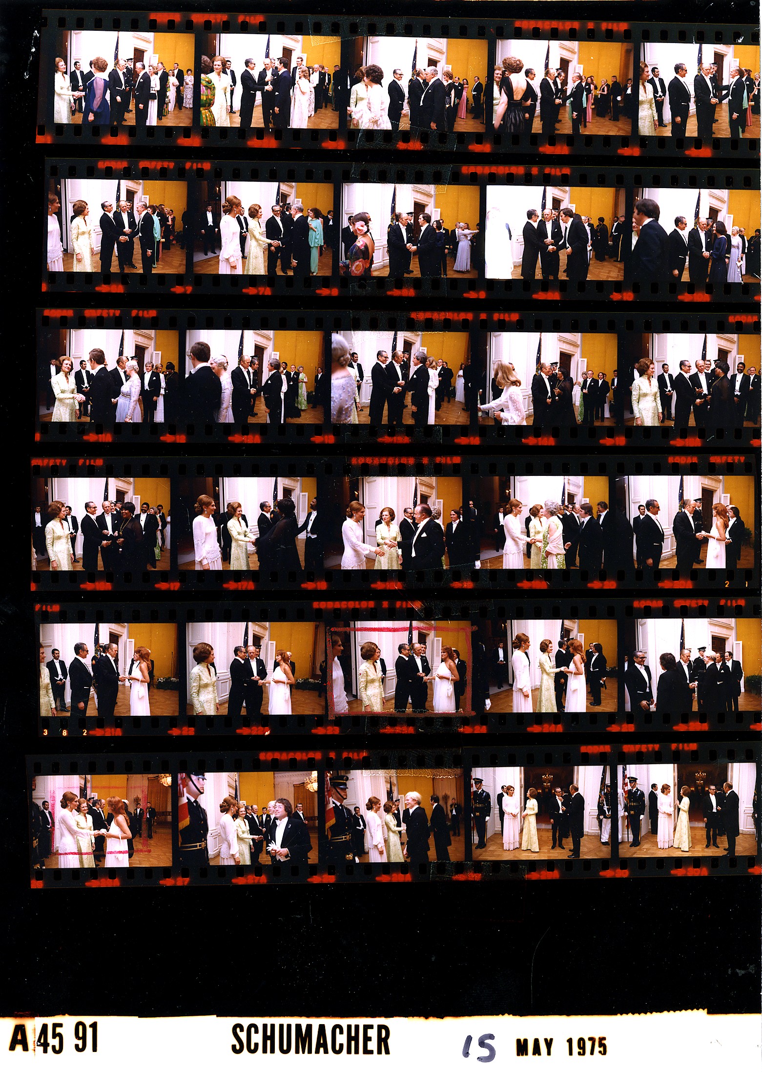 Ford A4591 Nlgrf Photo Contact Sheet 1975 05 15 Gerald Ford Library.