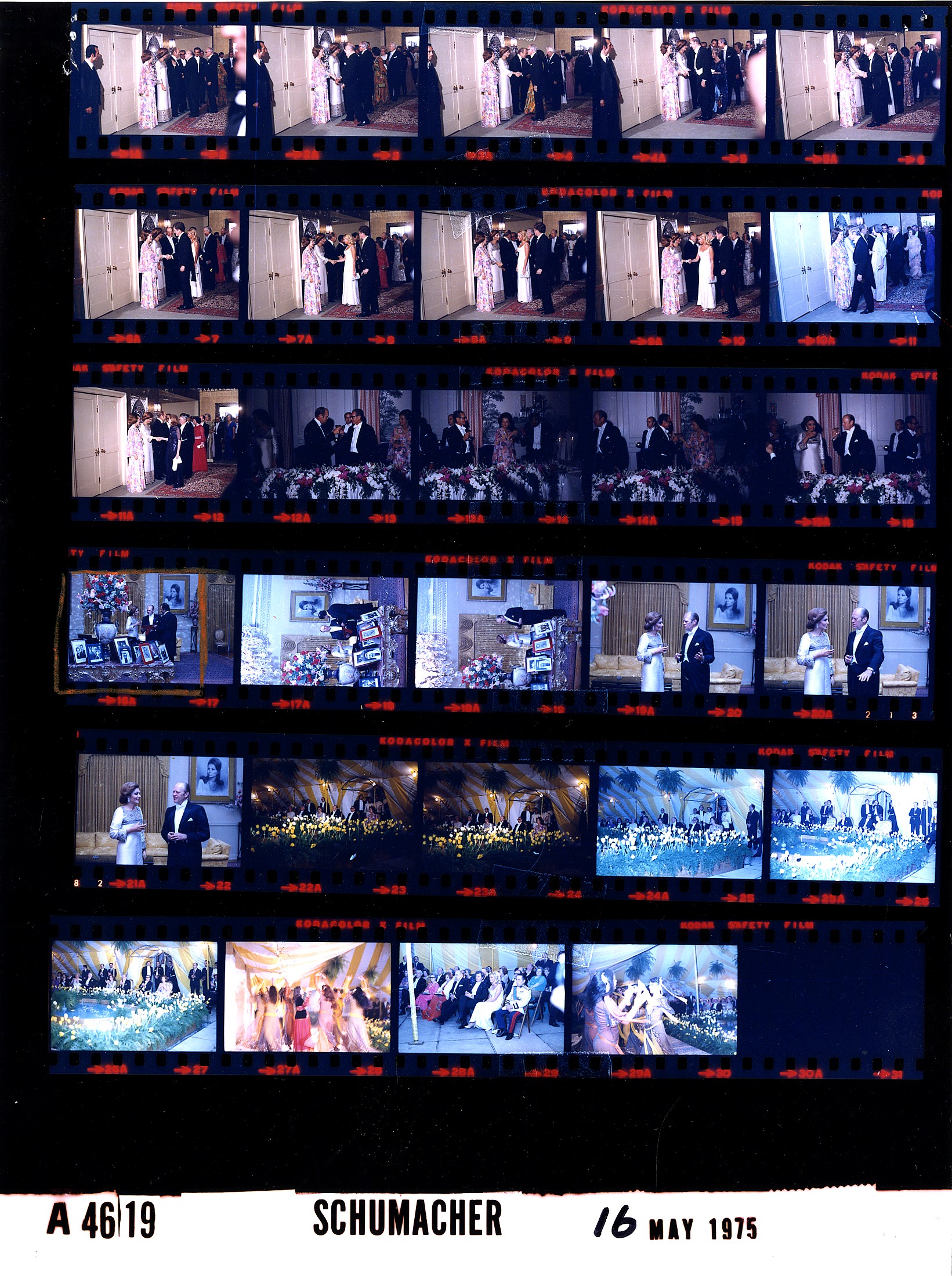 Ford A4619 Nlgrf Photo Contact Sheet 1975 05 16 Gerald Ford Library.