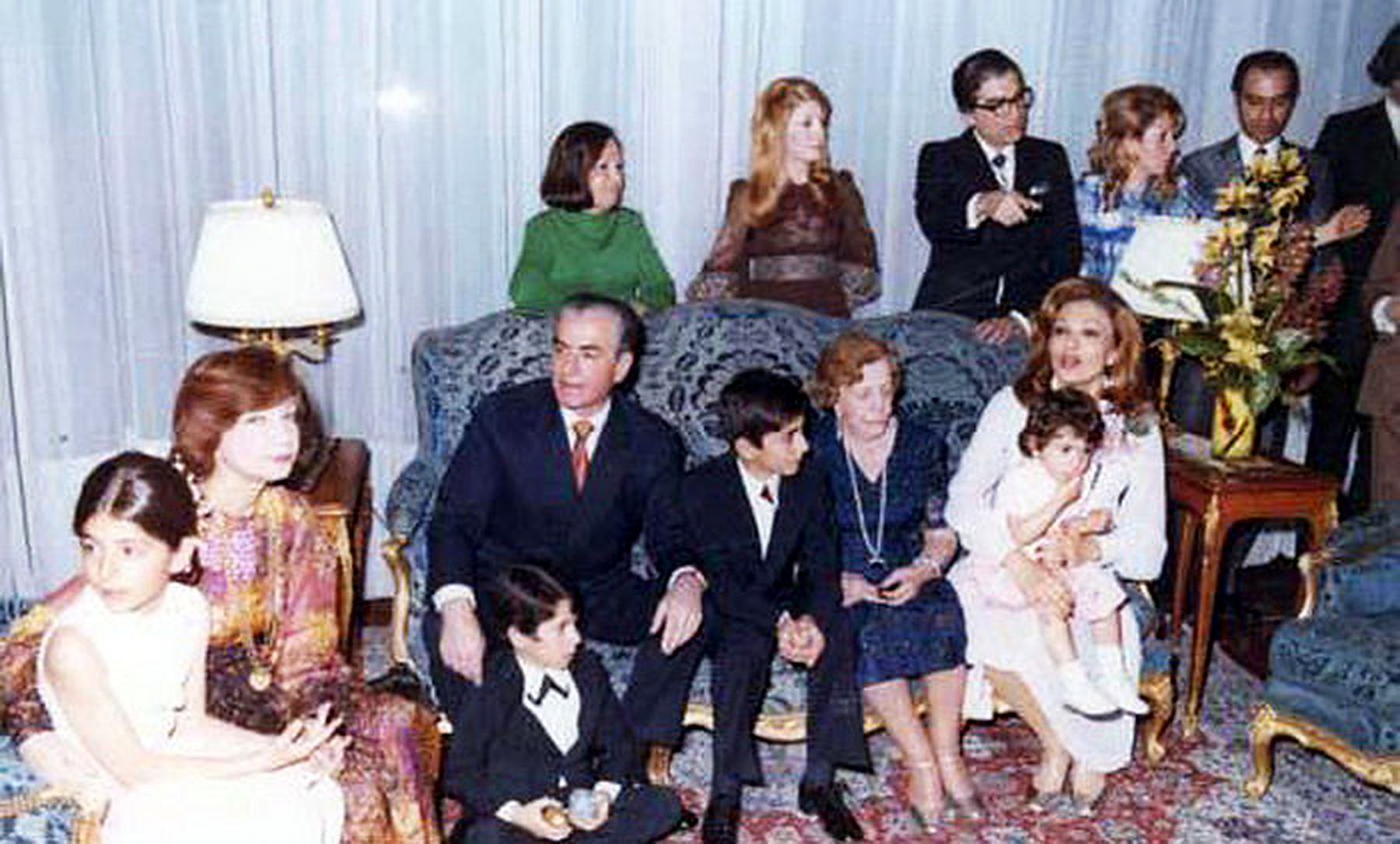 Iranian Imperial Family In 1971.
