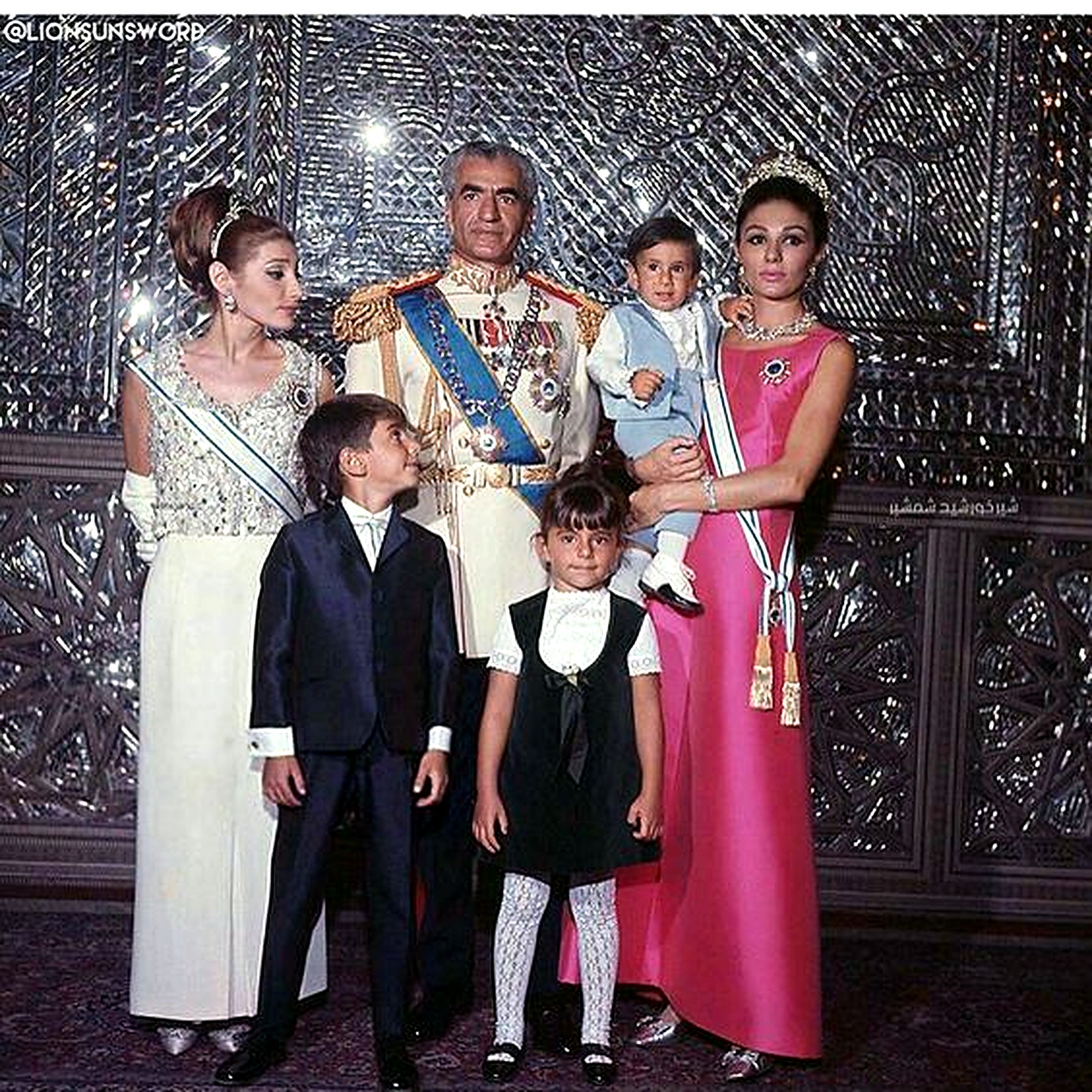 Iranian Royal Family 1967.