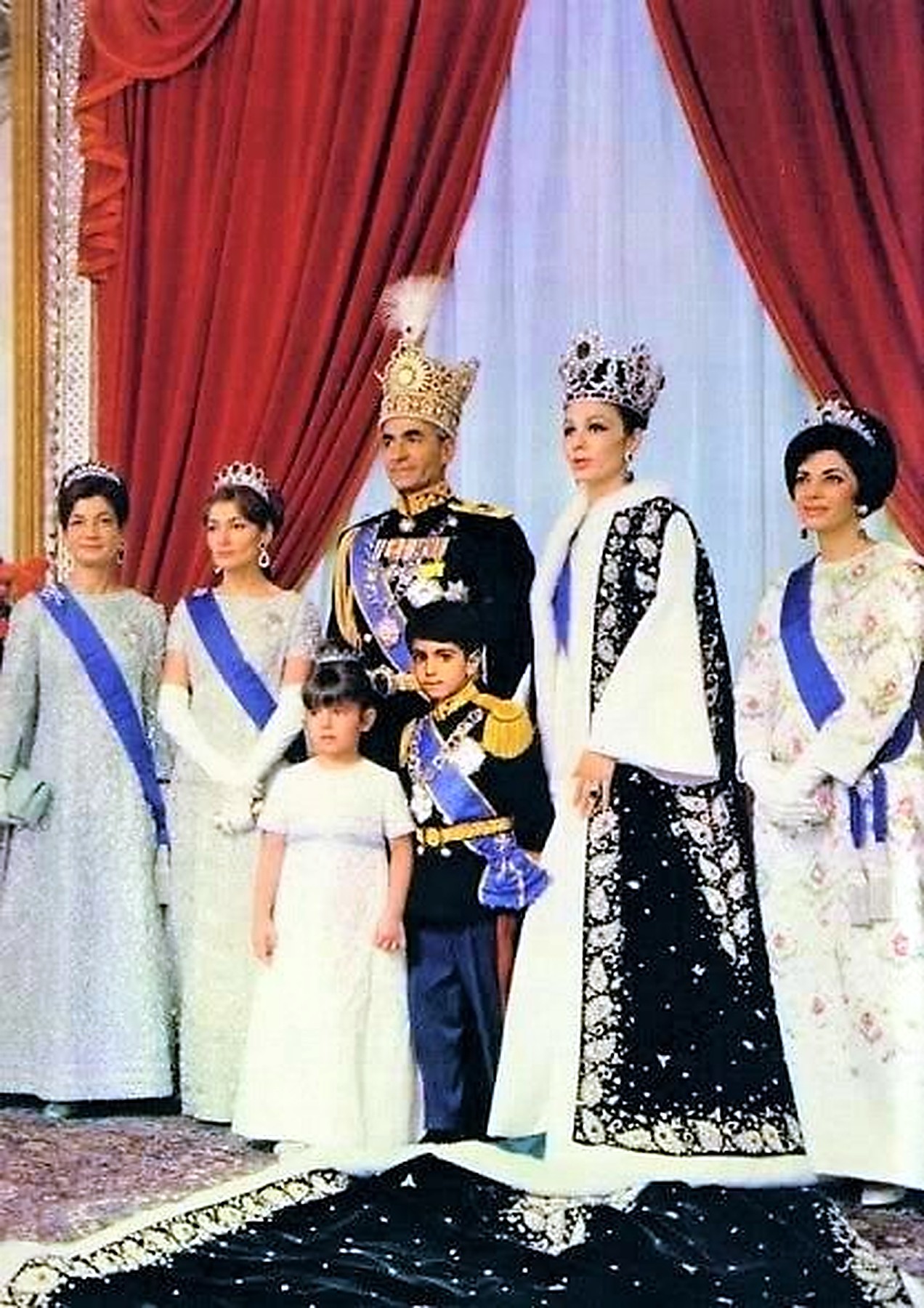 Mohammad Pahlavi Coronation.