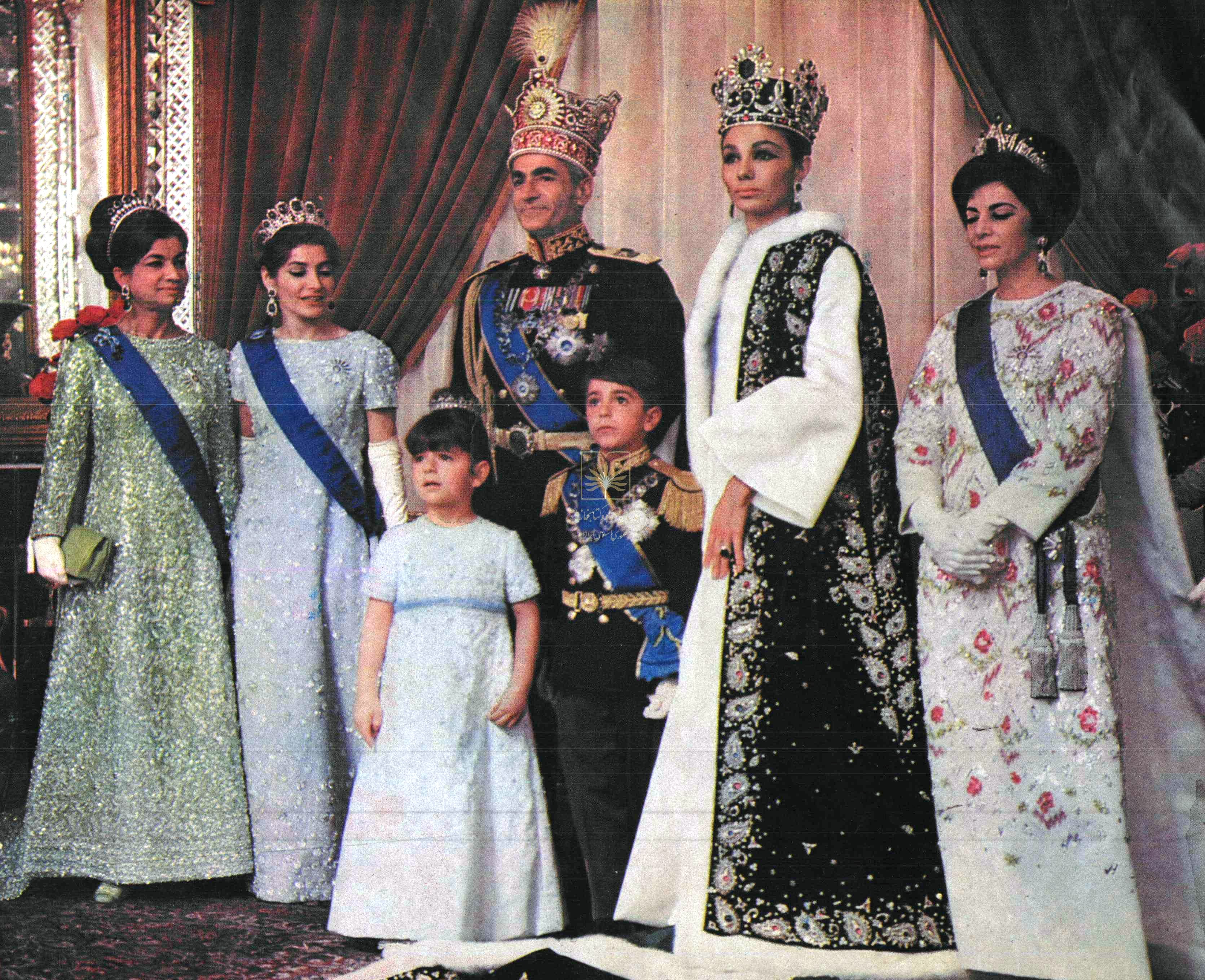 Pahlavi Family Coronation Cropped.