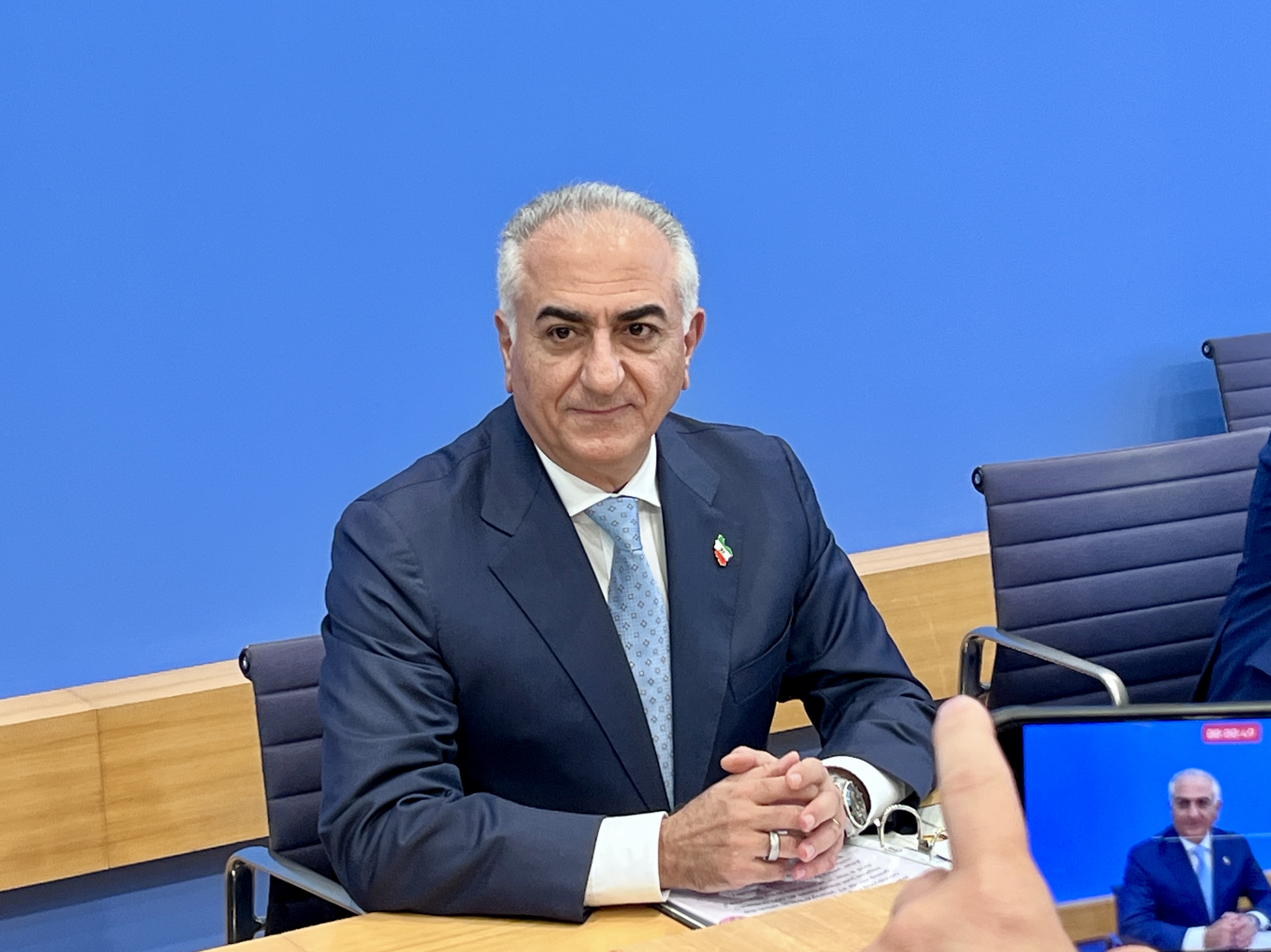 Pahlavi In Berlin April 2026.