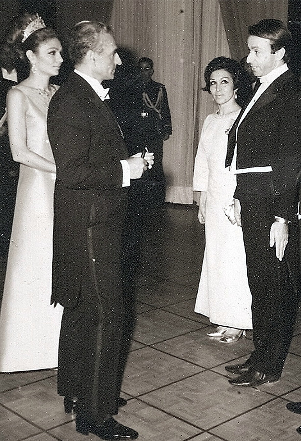 Roudaki Hall Opening Shah And R E Warren.
