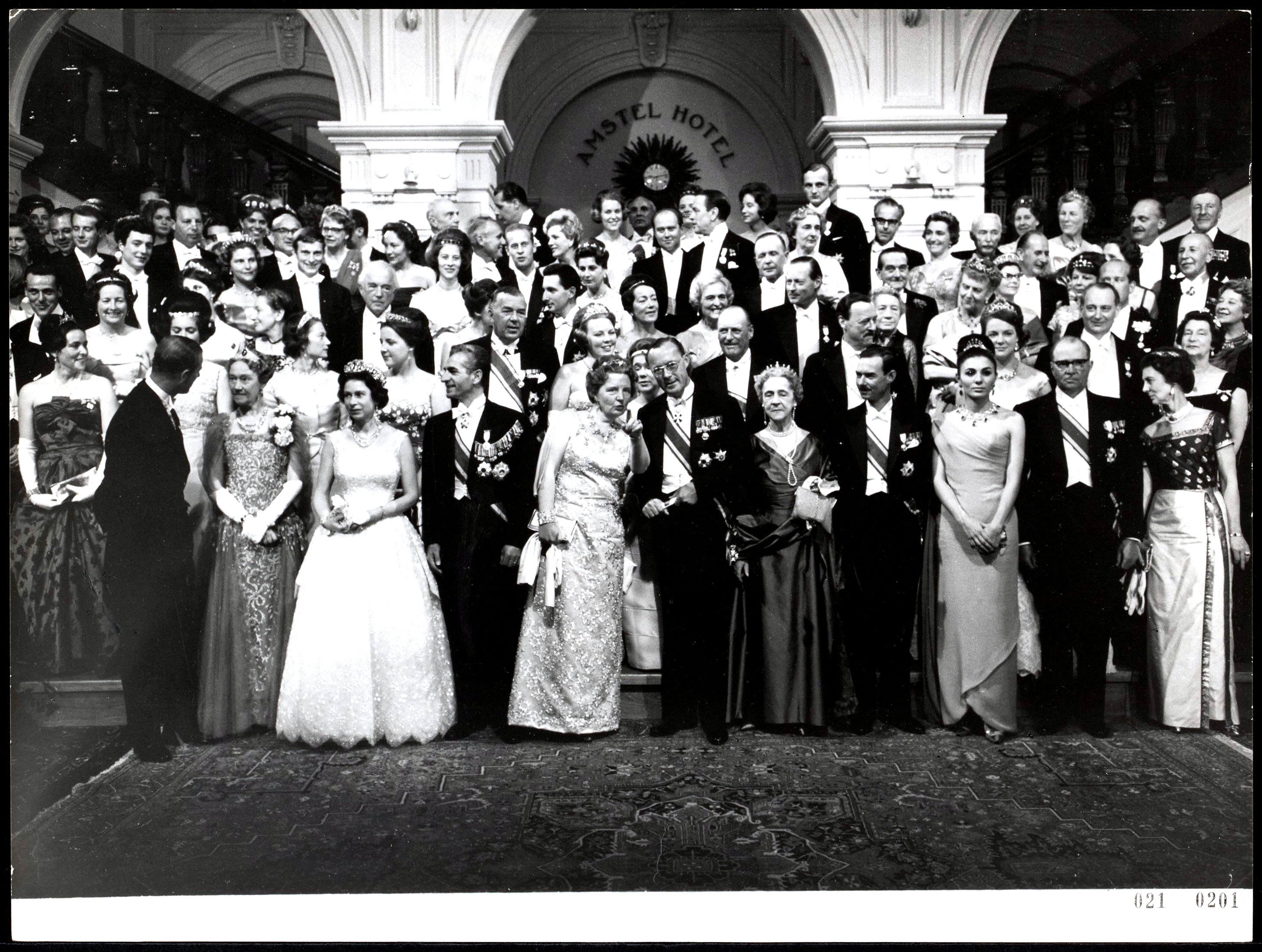 Serie Viering 25 Jarig Huwelijksfeest Juliana En Bernhard Statiefoto 020.