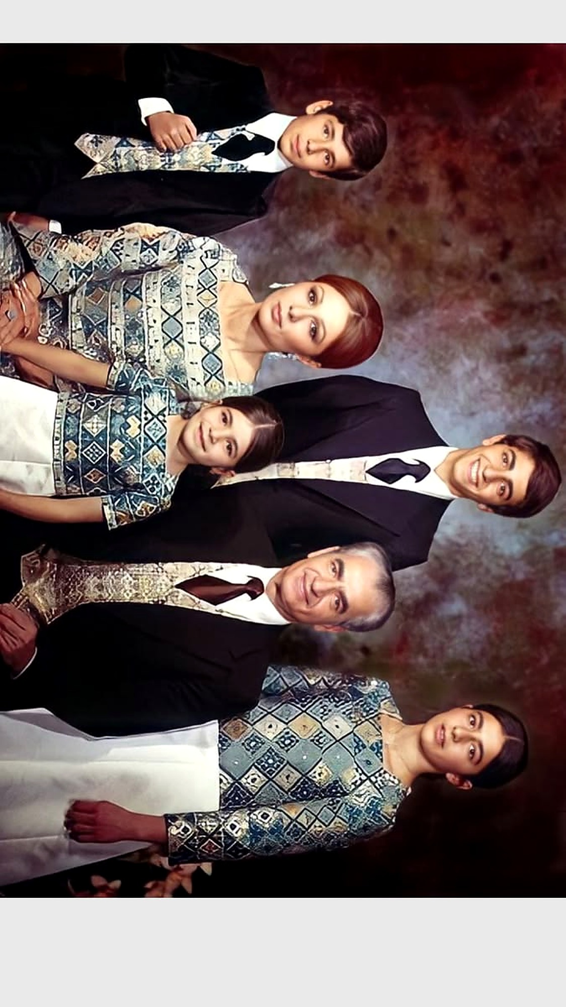 Late imperial family formal portrait.