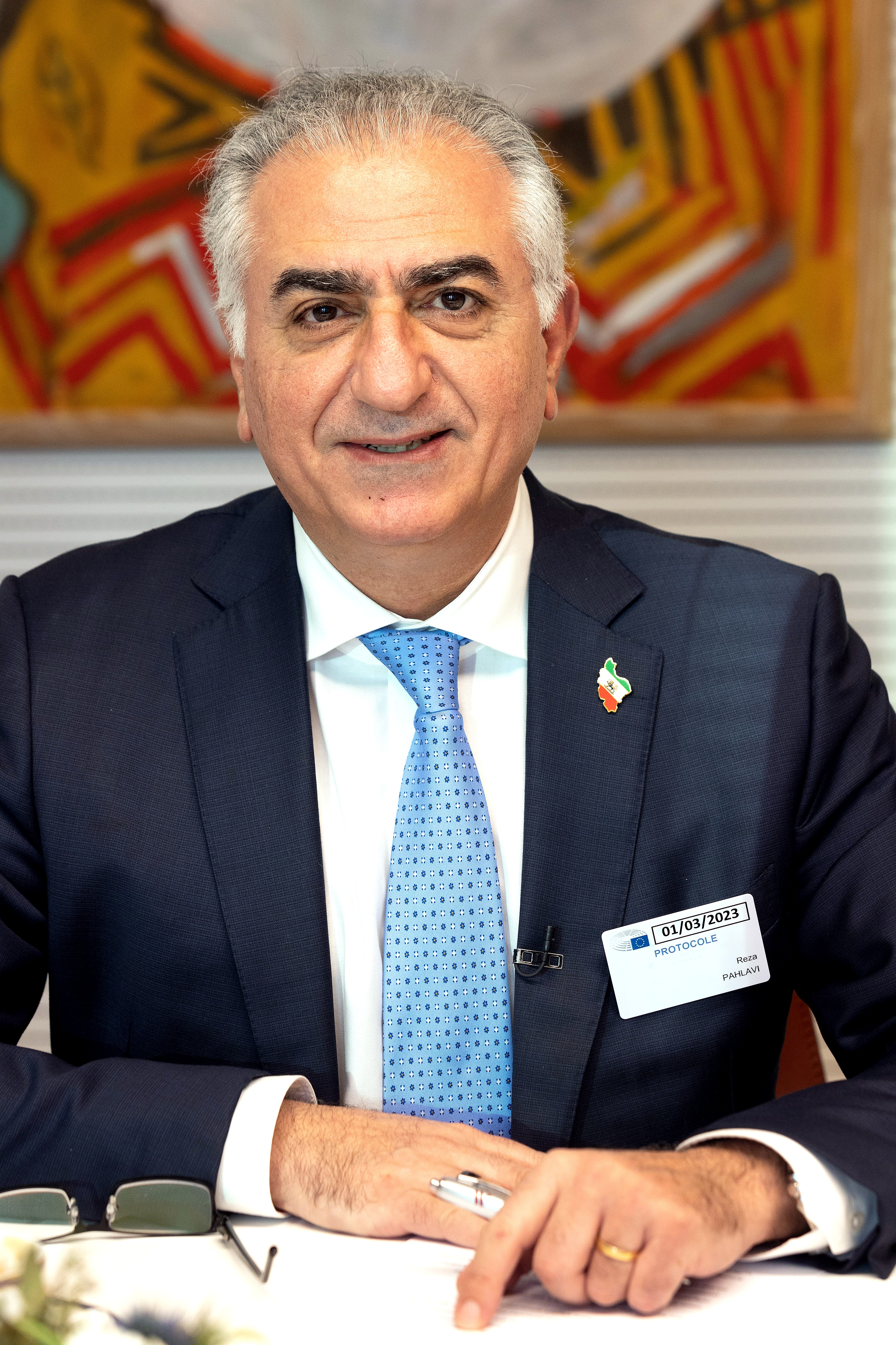 Crown Prince Of Iran Reza Pahlavi Ep 146067A Ar2.