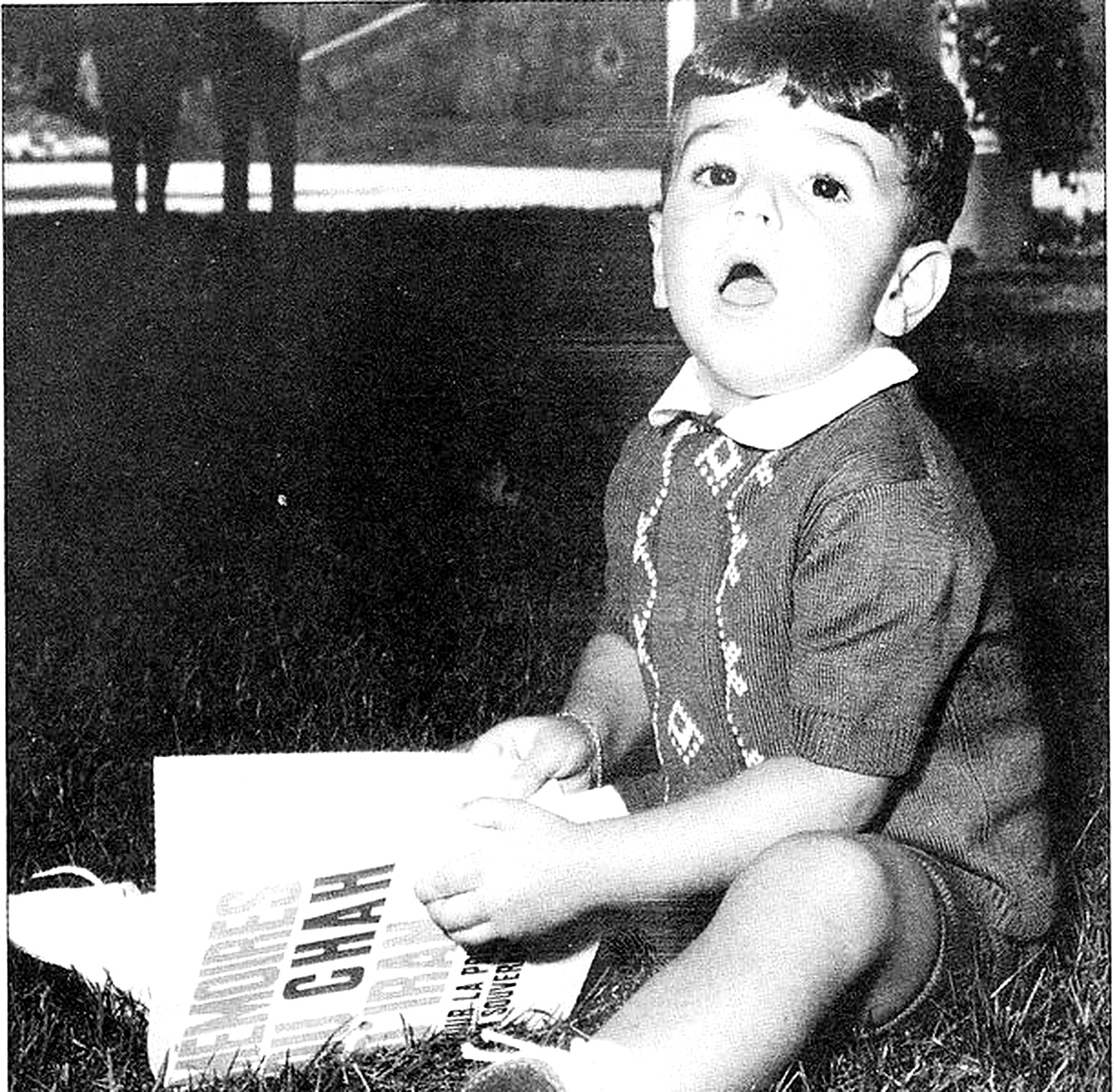 Crown Prince Reza Pahlavi 1961.