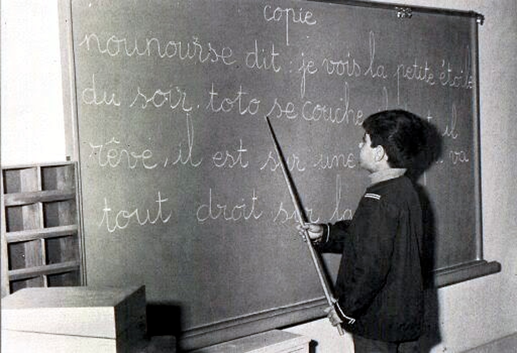 Crown Prince Reza Pahlavi In School.