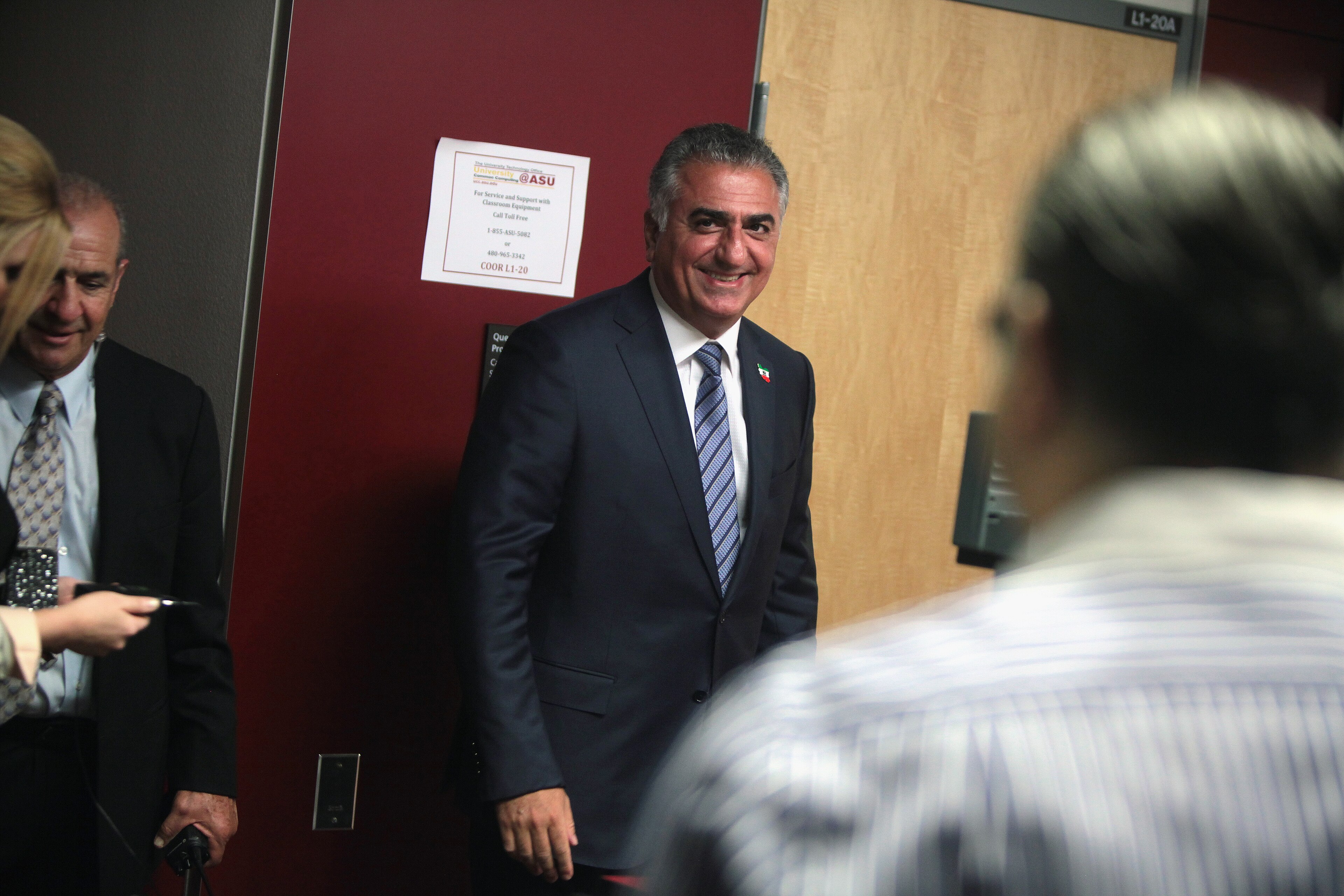 Reza Pahlavi.