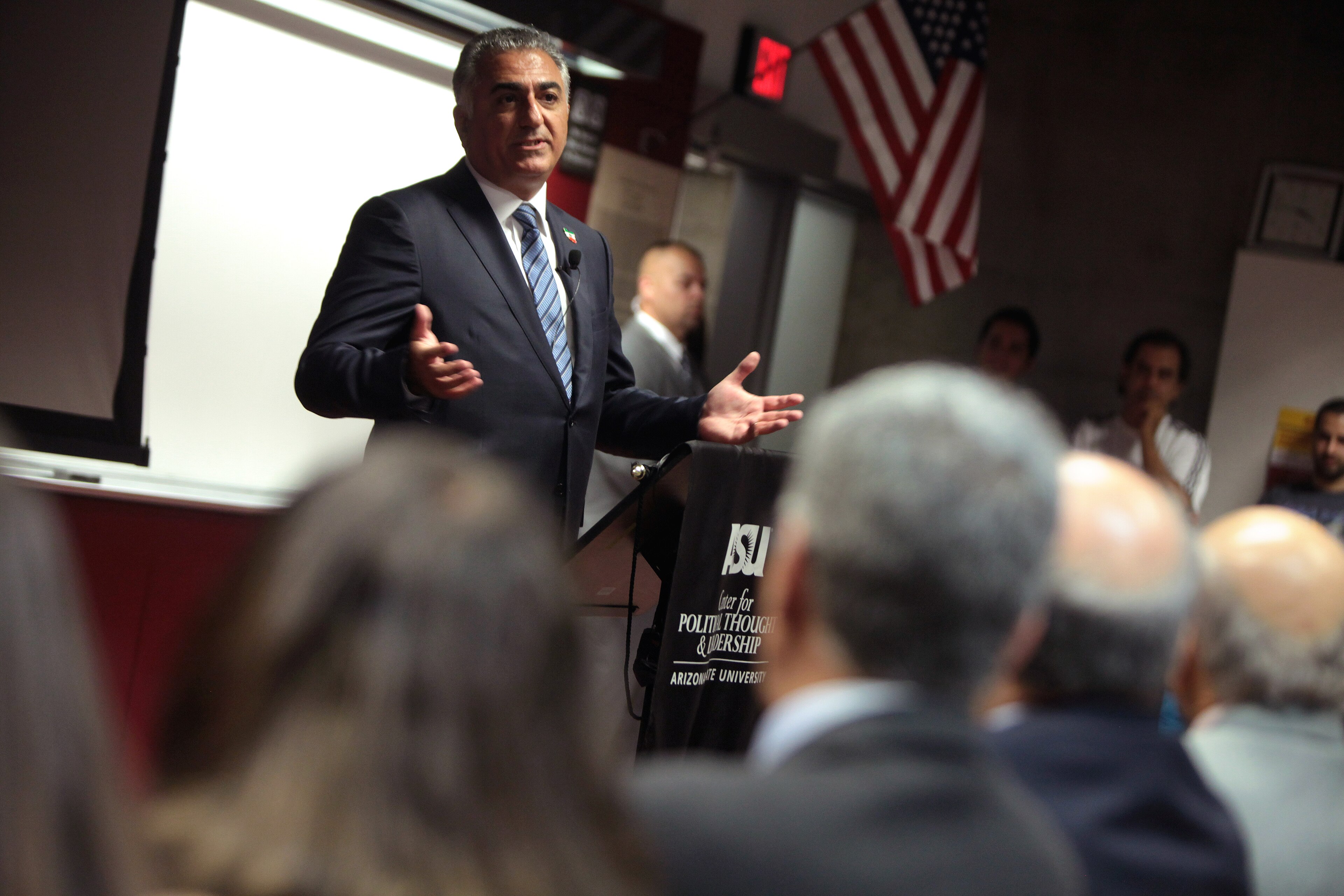 Reza Pahlavi.