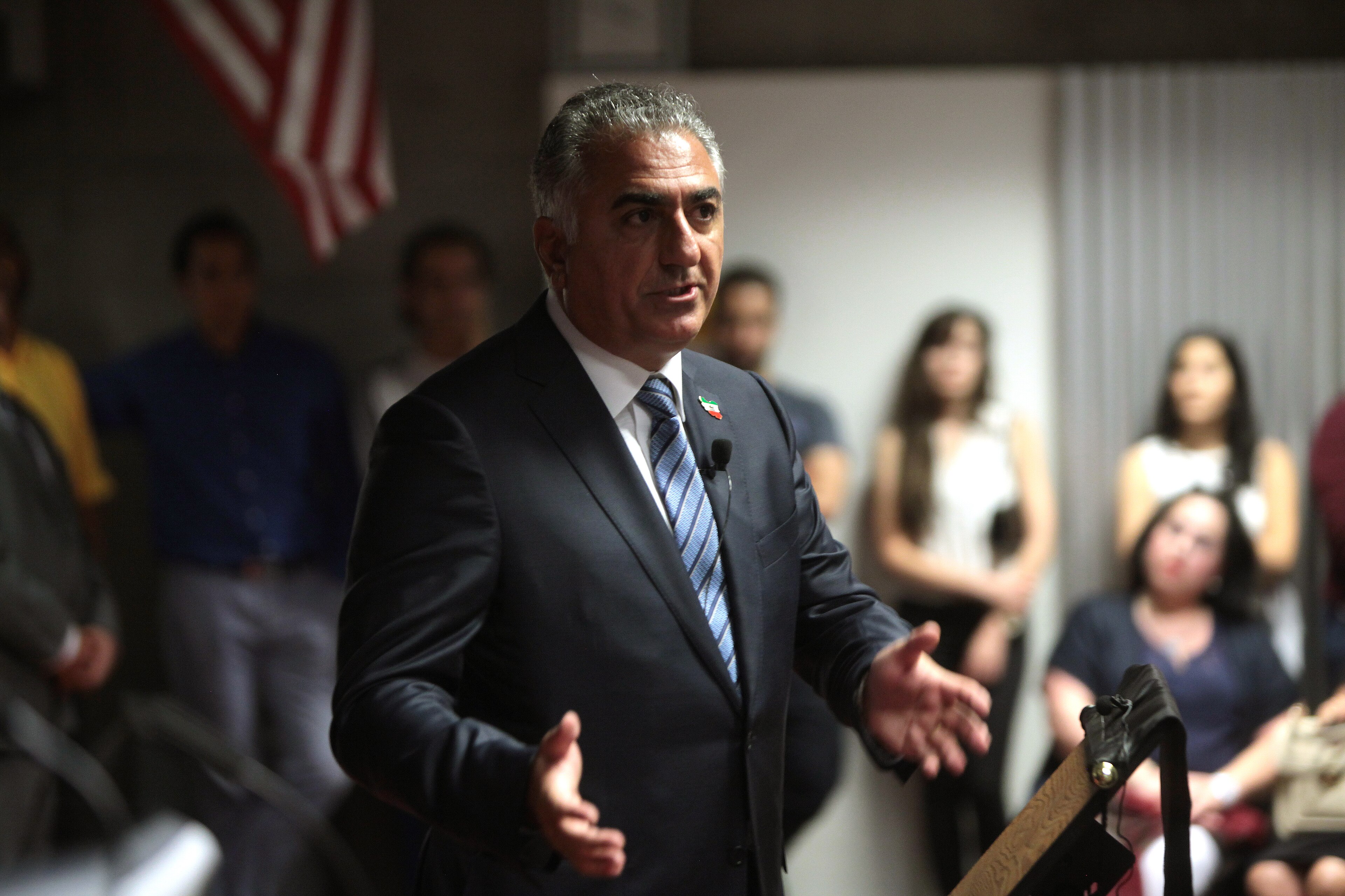 Reza Pahlavi.