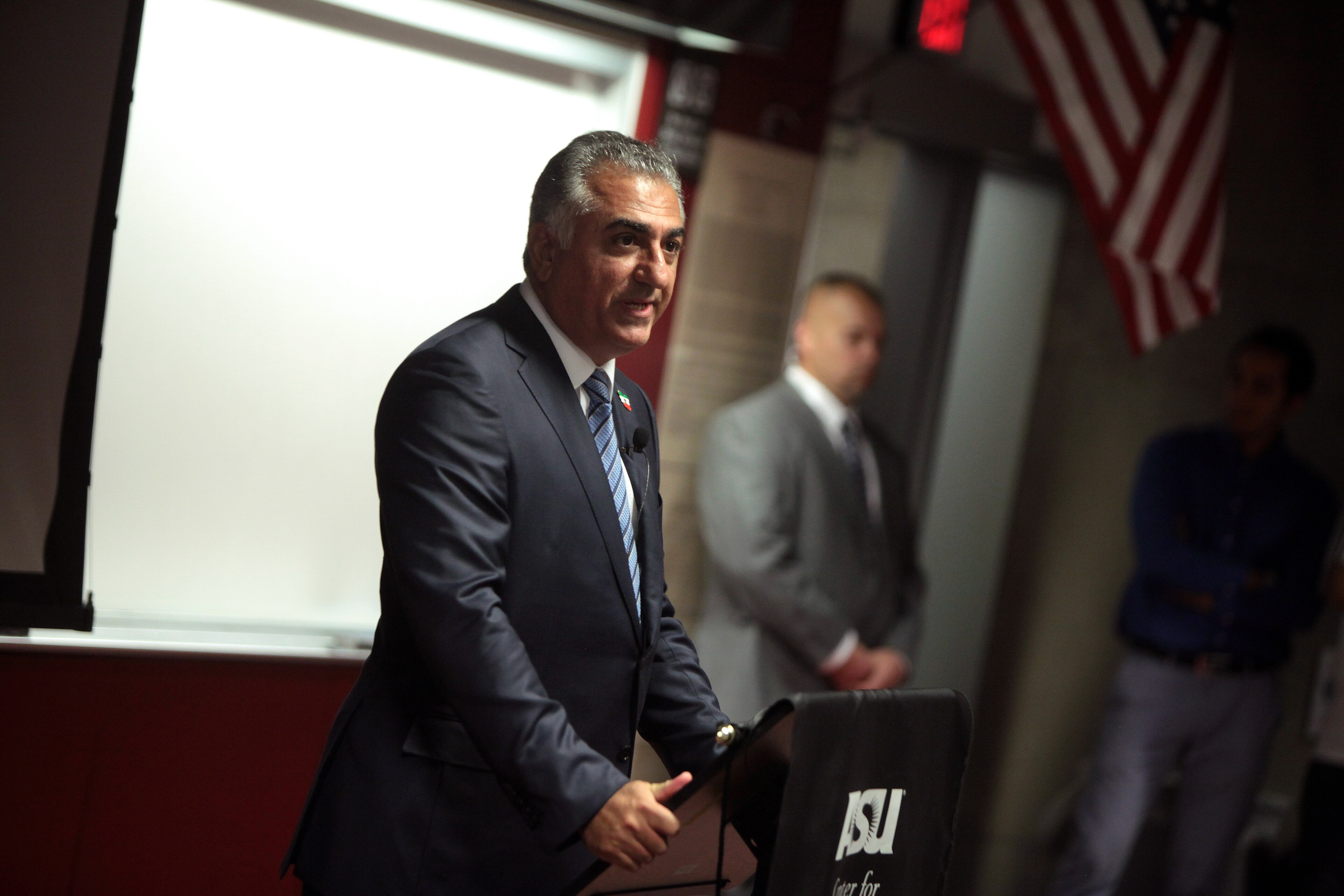 Reza Pahlavi.
