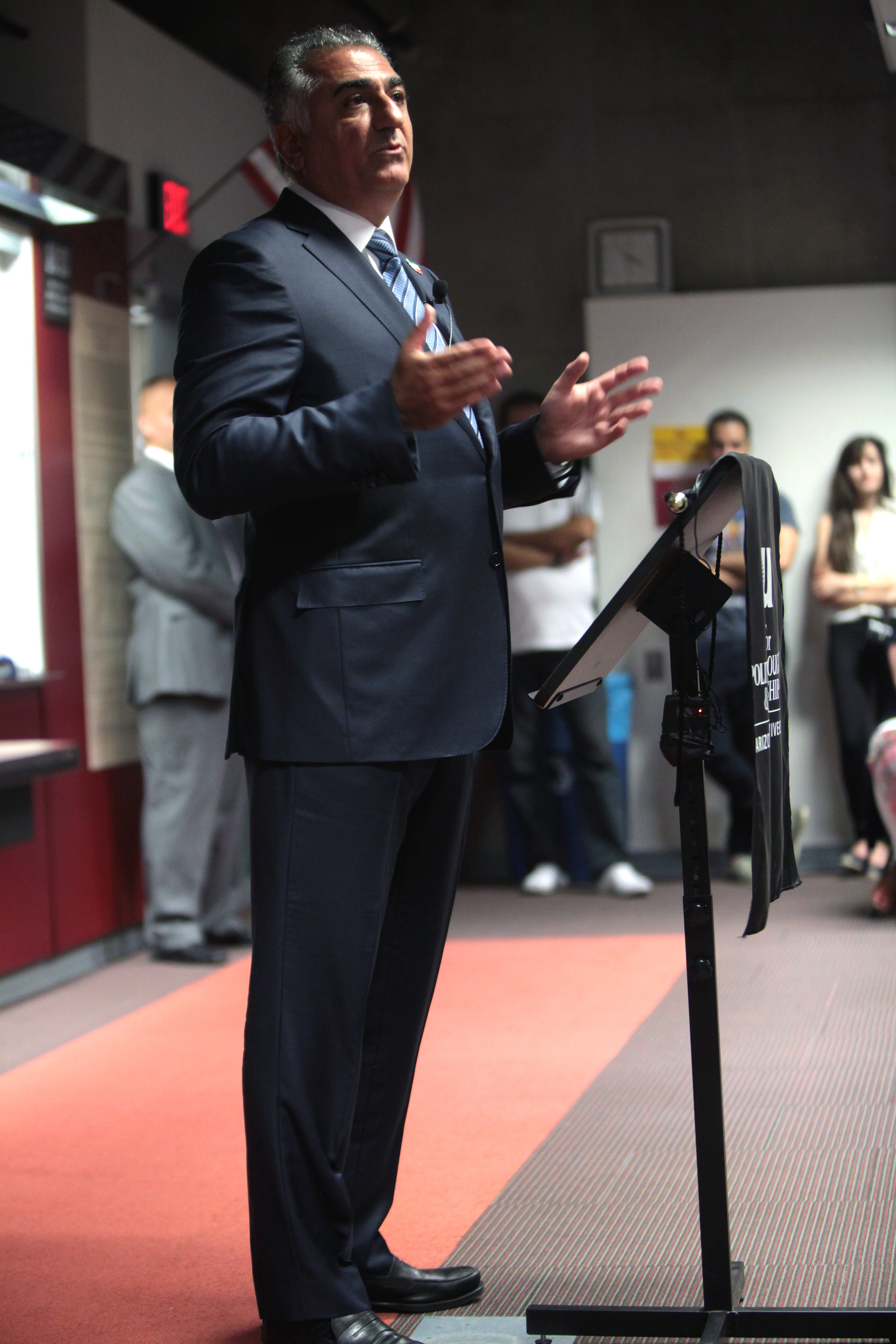 Reza Pahlavi.