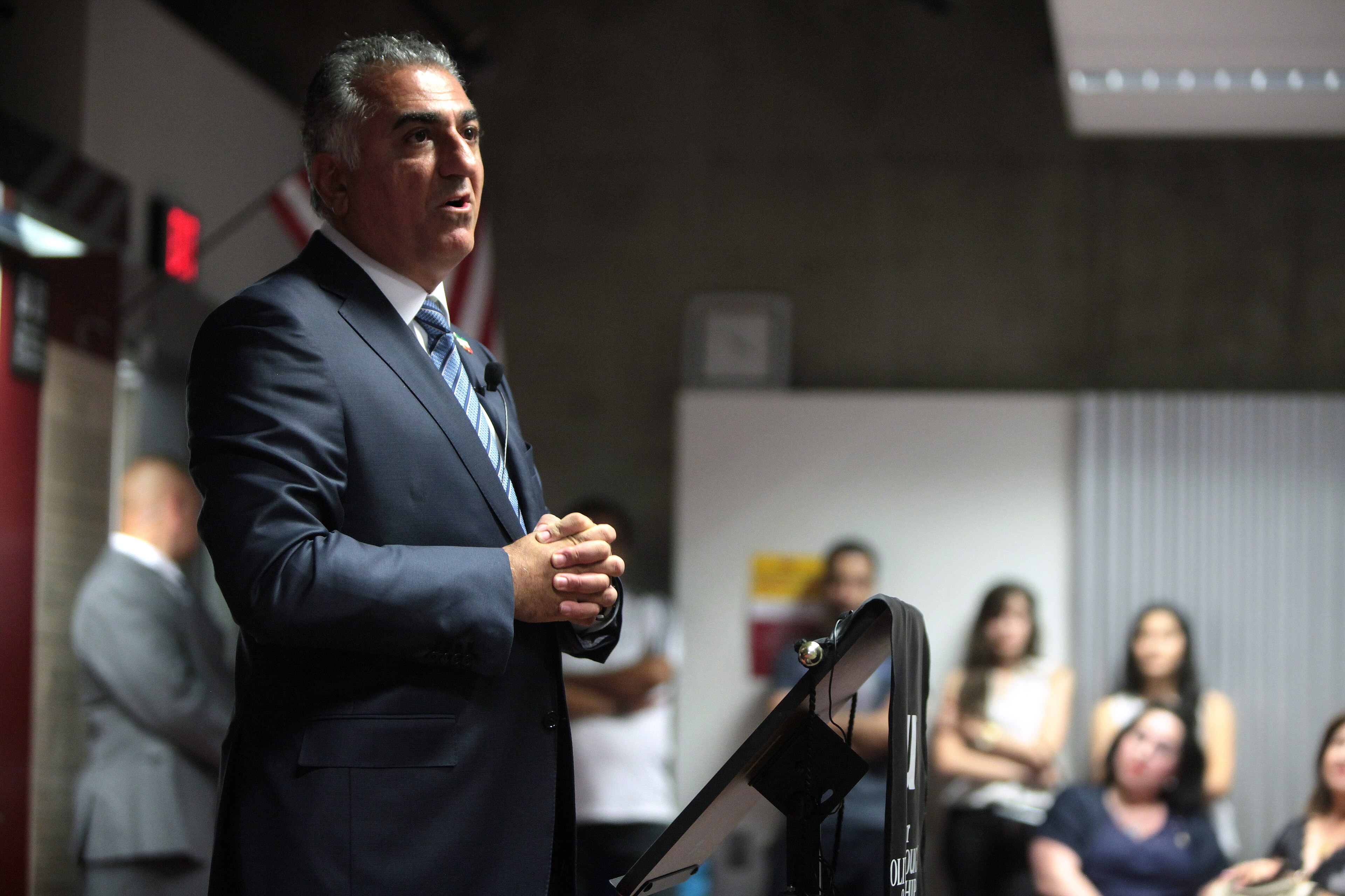 Reza Pahlavi.