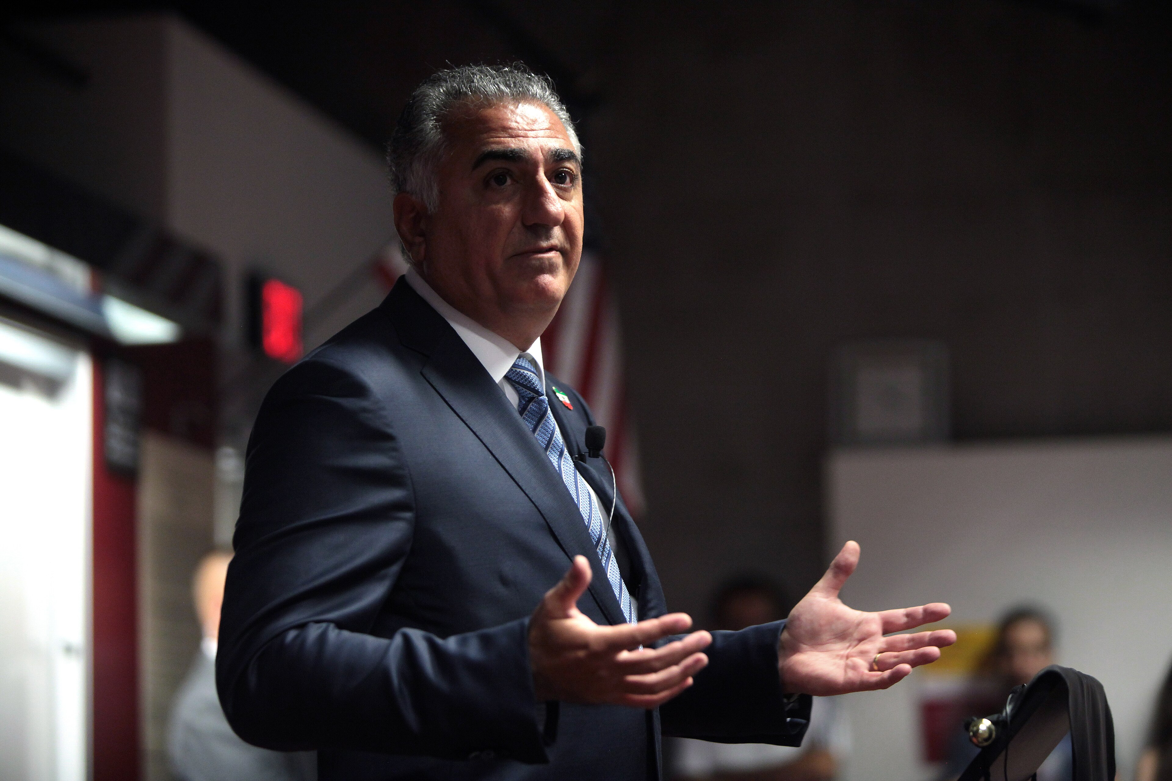 Reza Pahlavi.