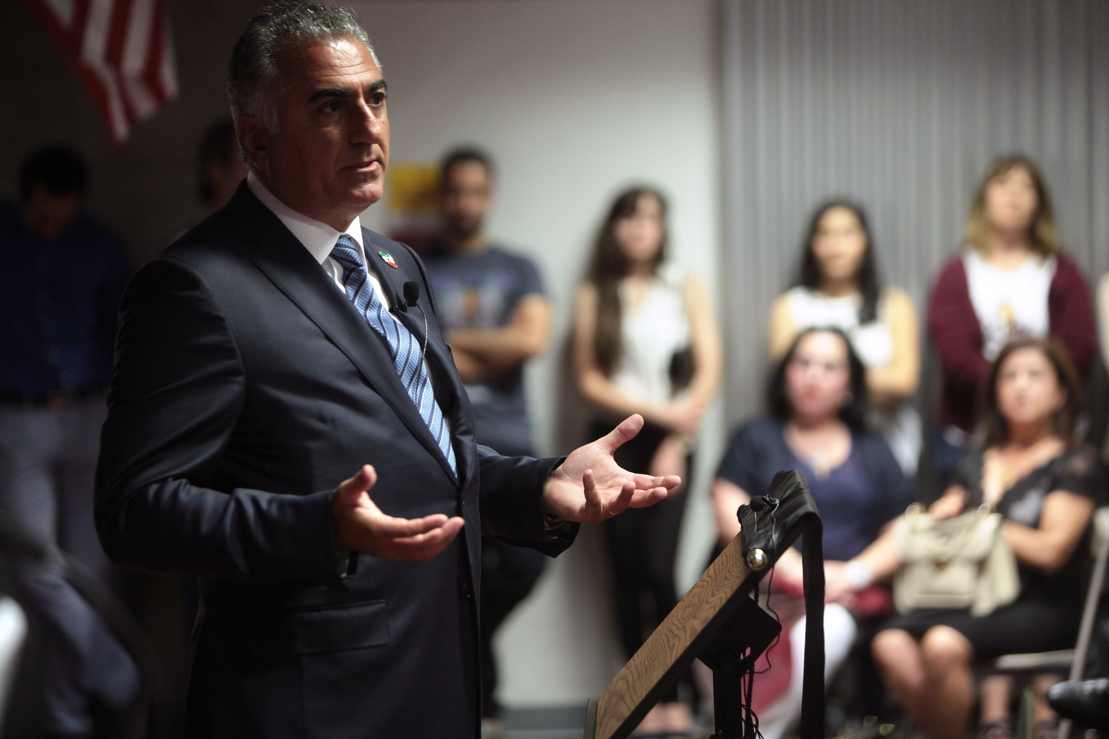 Reza Pahlavi.