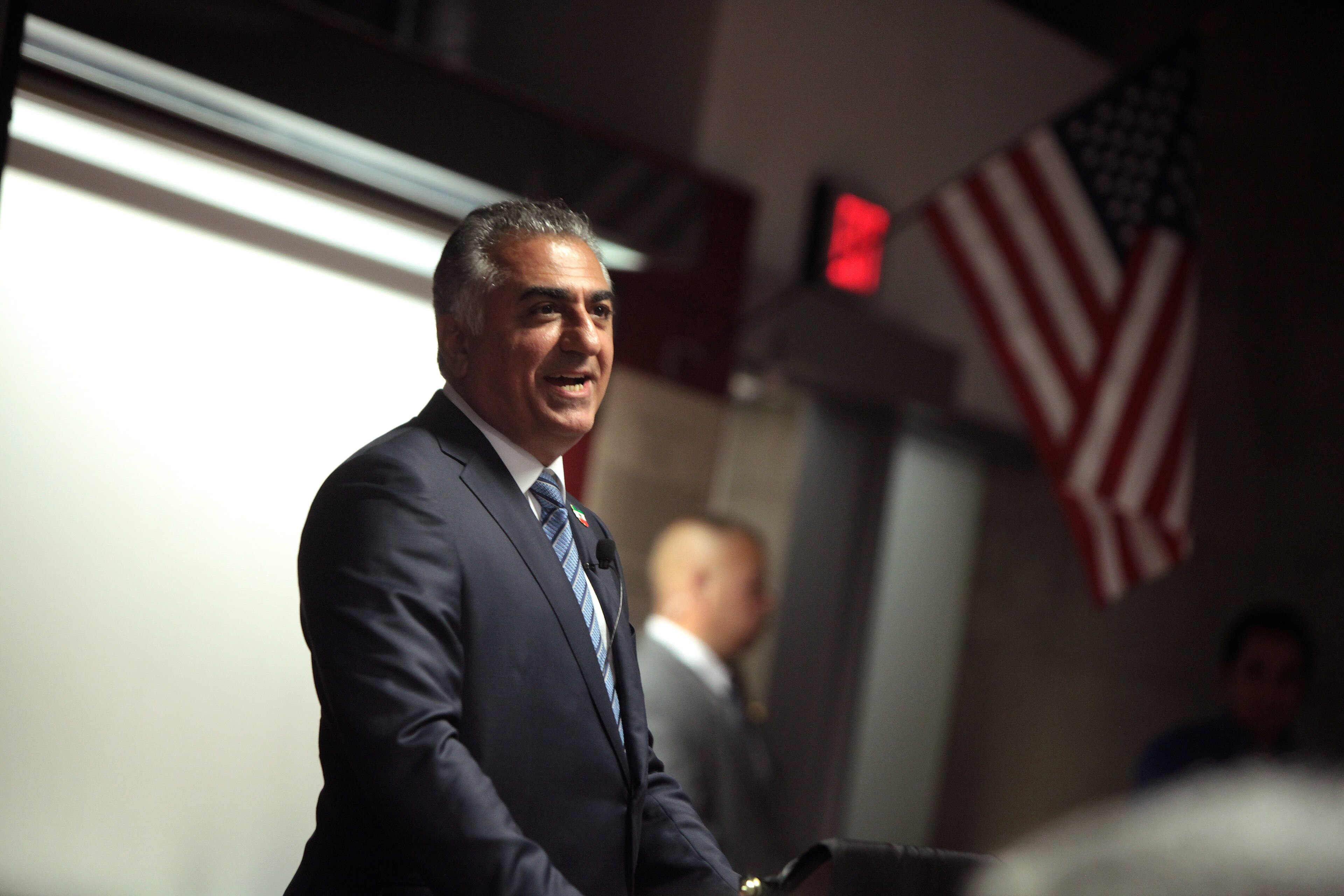 Reza Pahlavi.