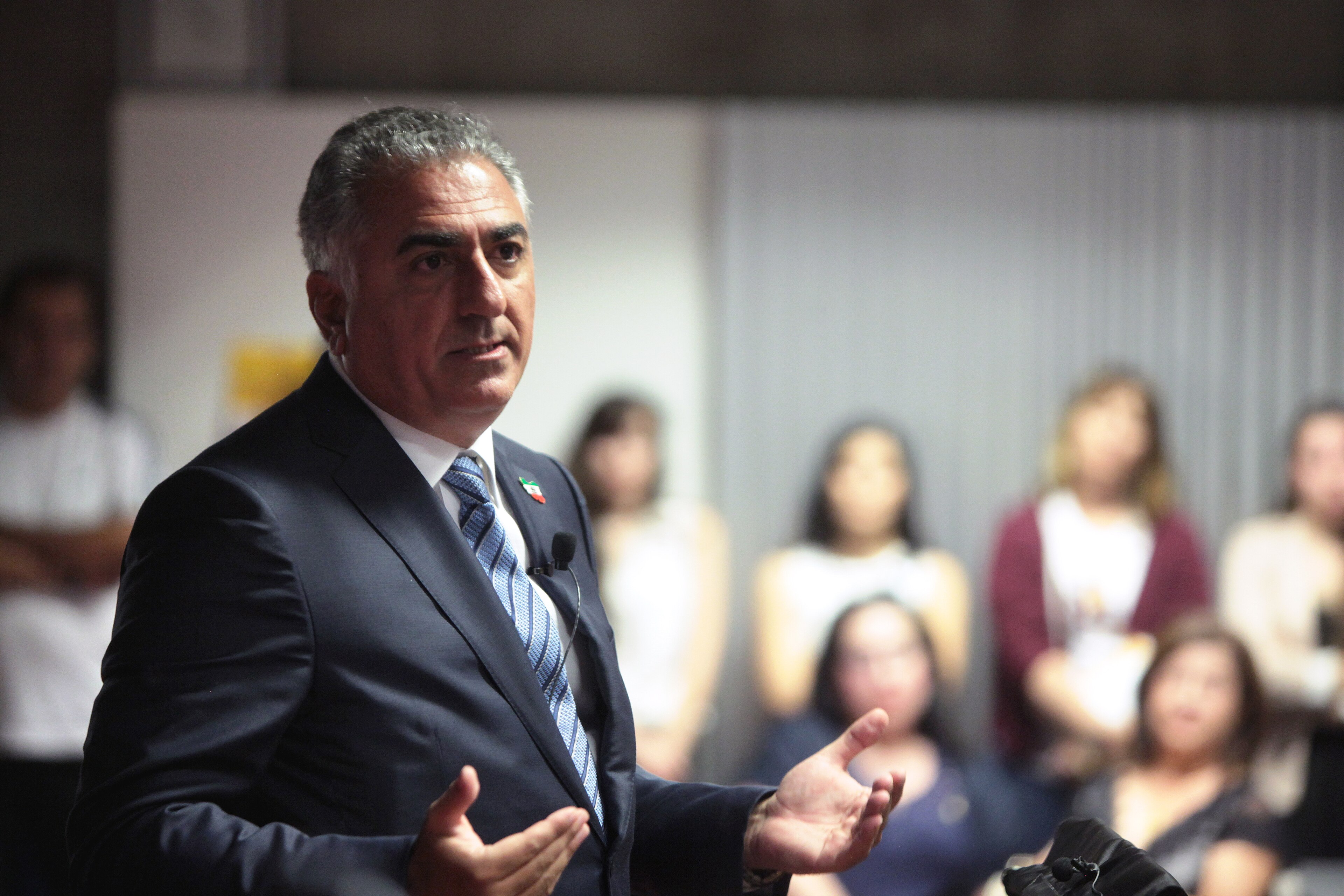 Reza Pahlavi.