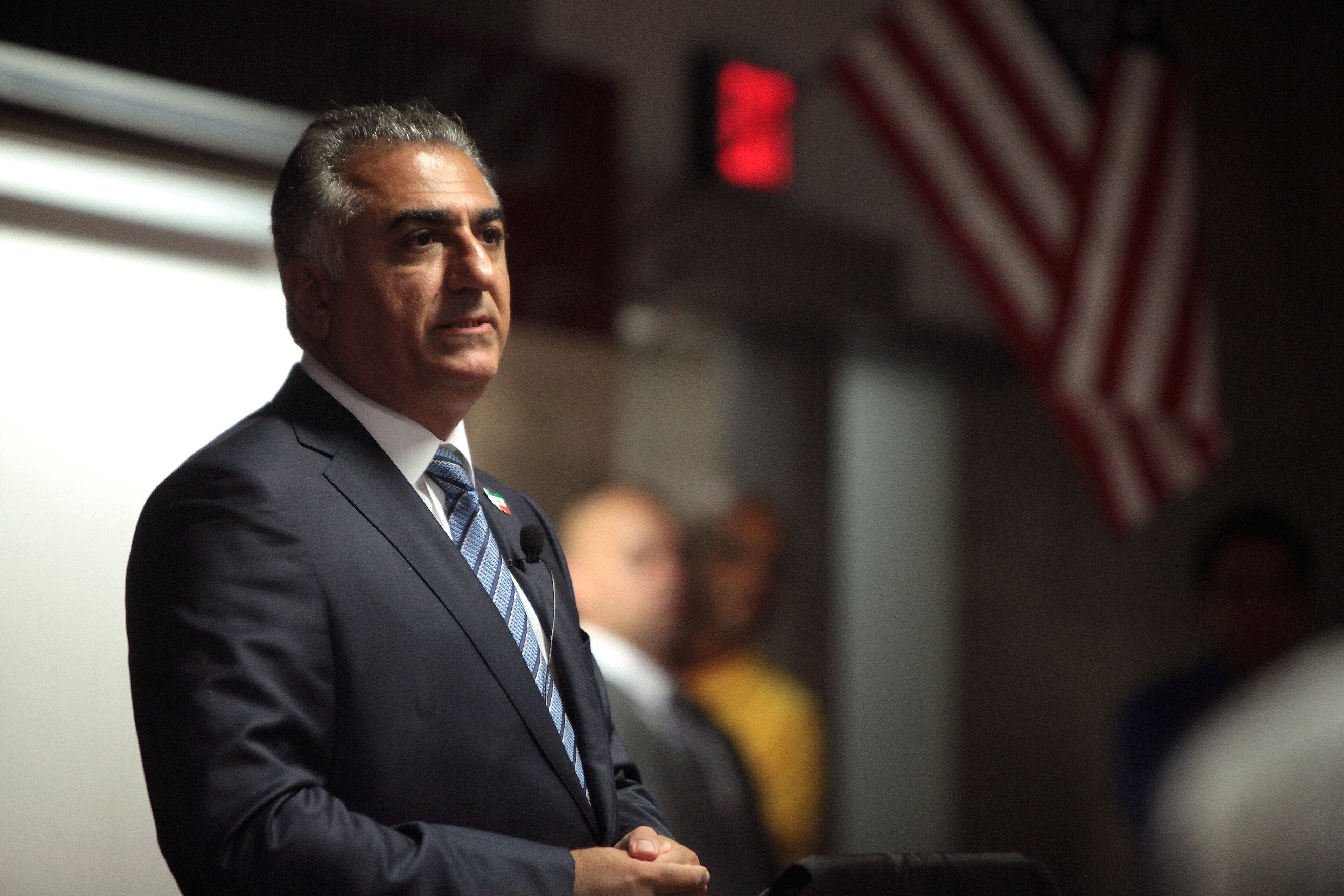 Reza Pahlavi.