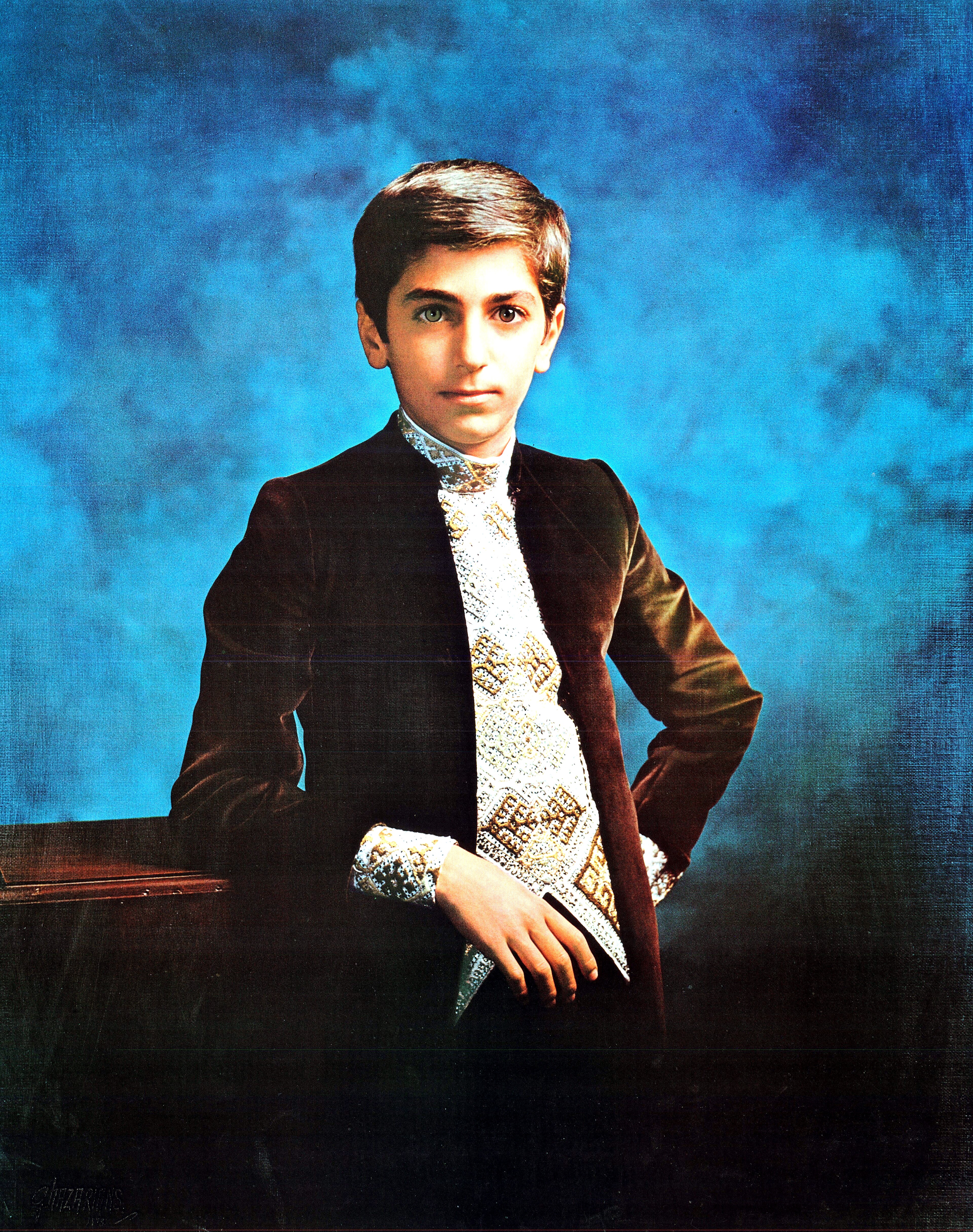 Reza Pahlavi Crown Prince Of Iran 1973.