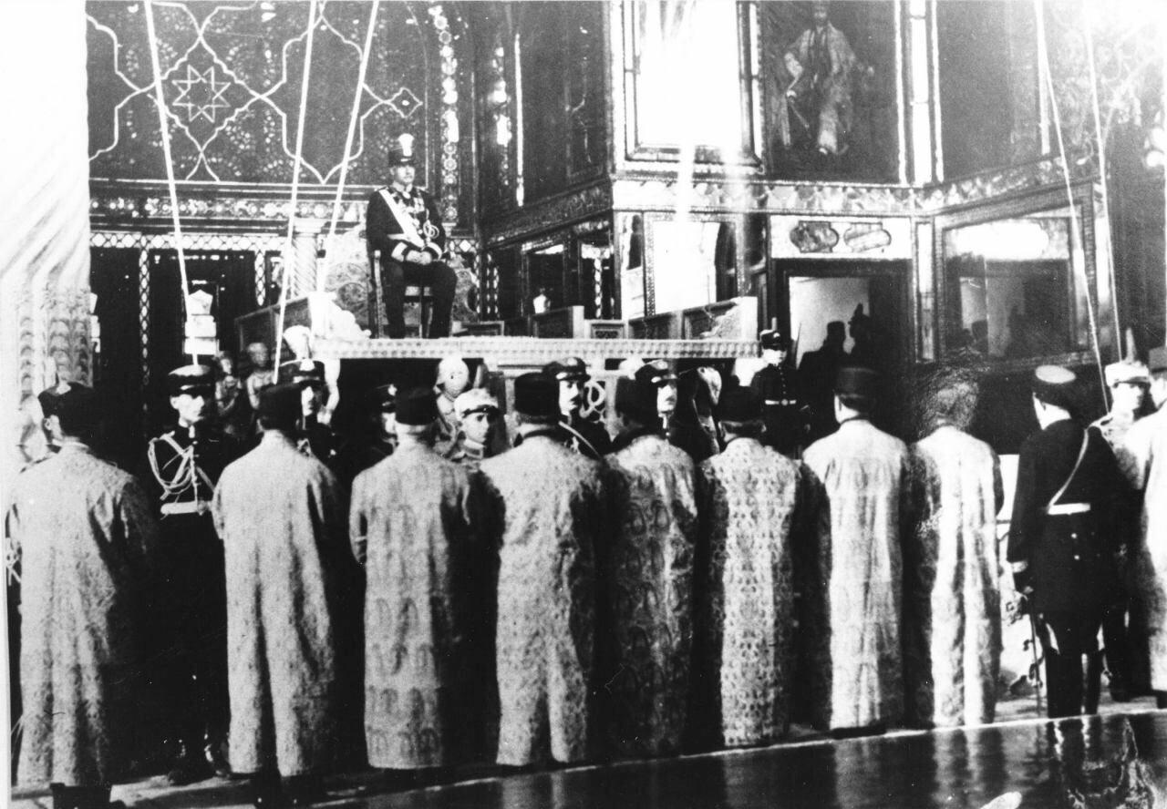 Reza Shah Takes The Throne.